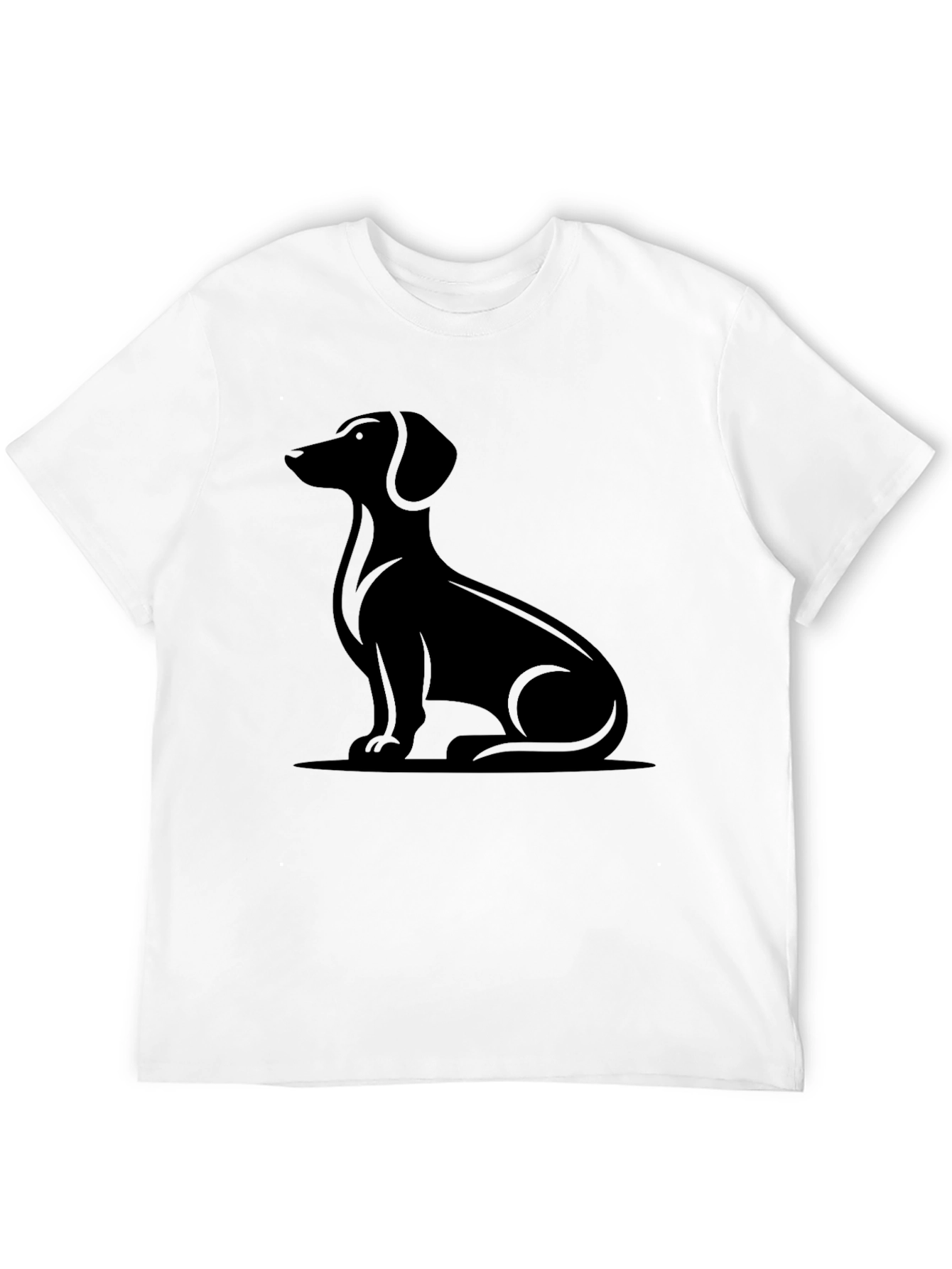 Black Dachshund Graphic Tee