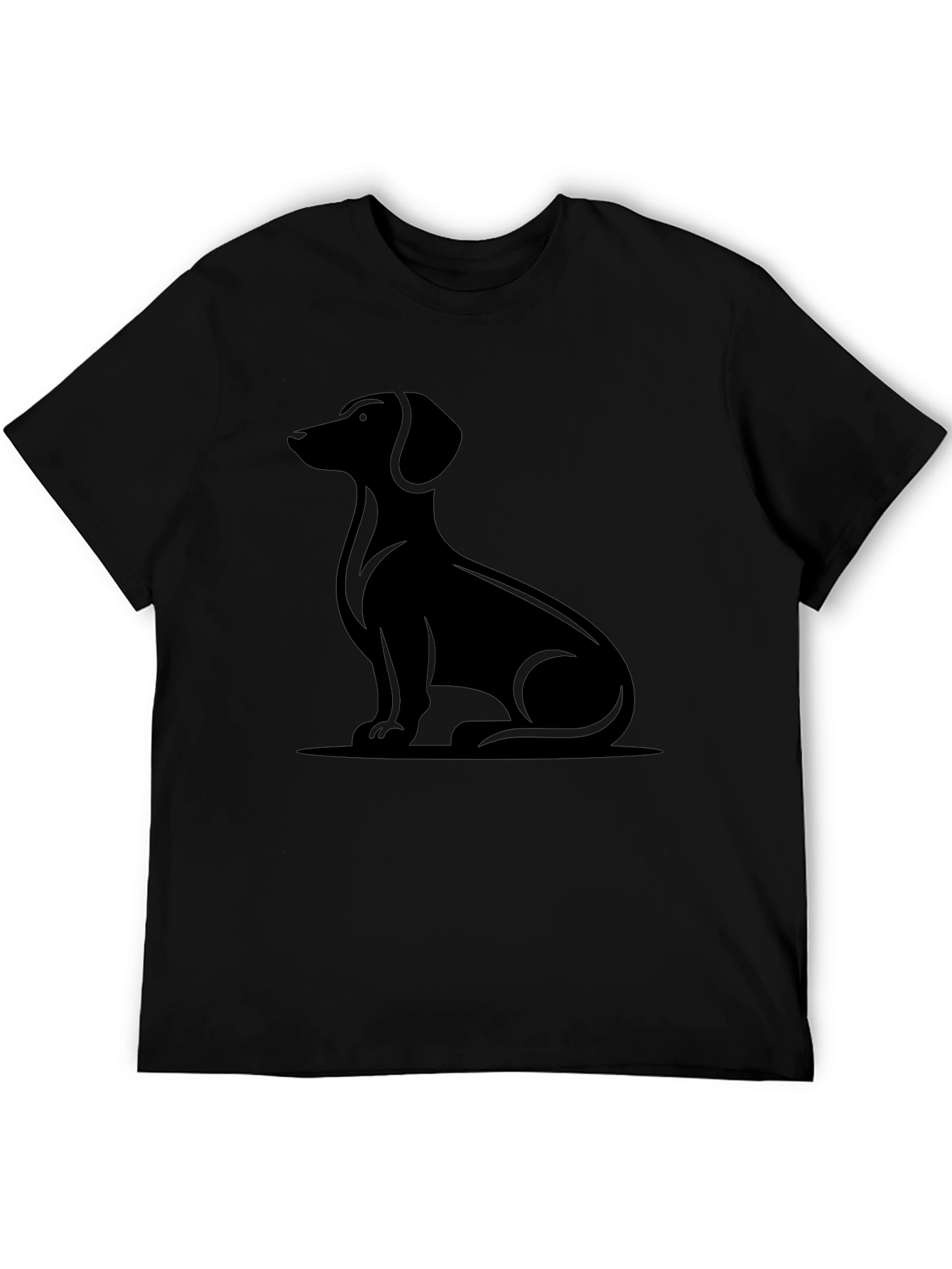 Black Dachshund Graphic Tee