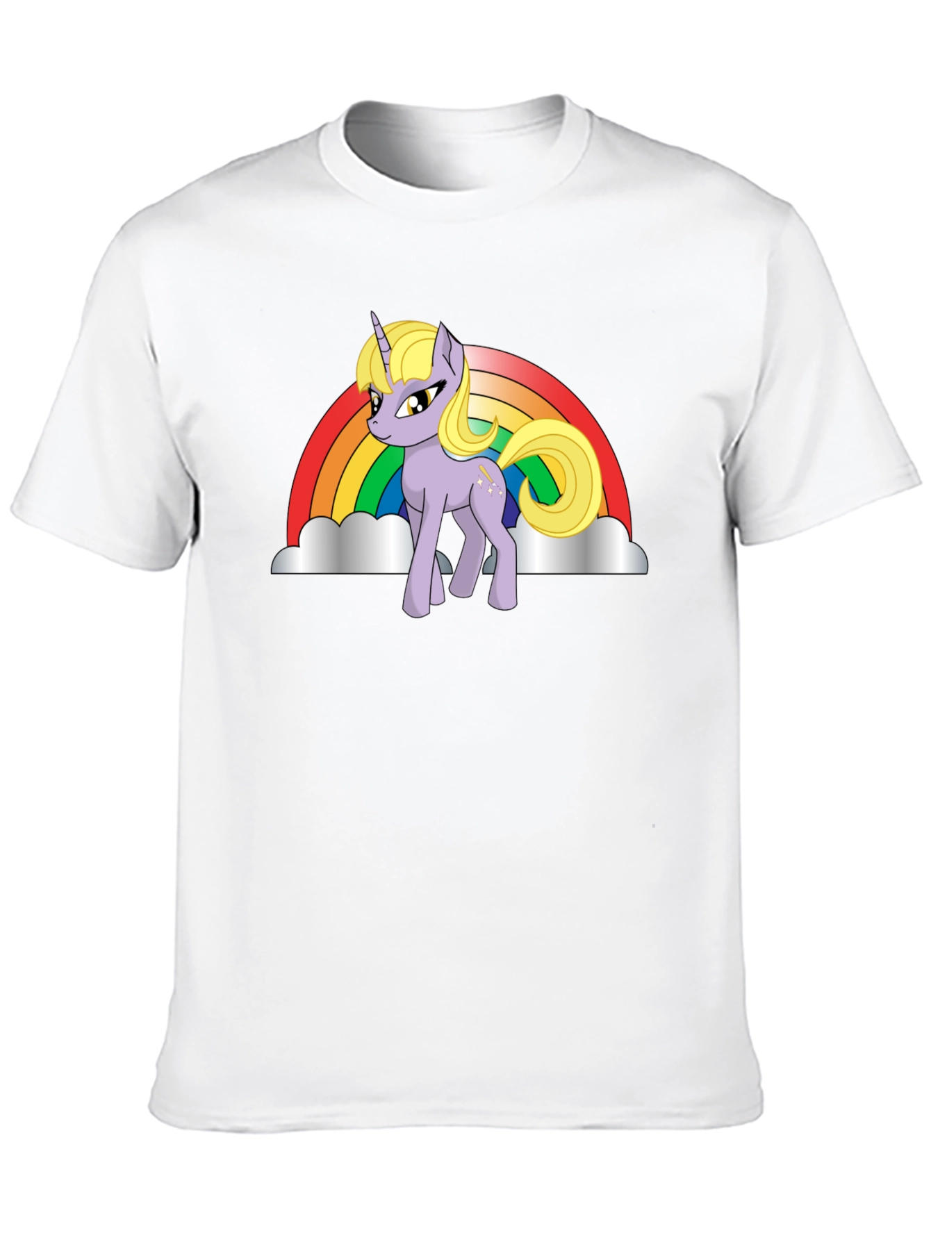 Unicorn Rainbow Graphic T-Shirt