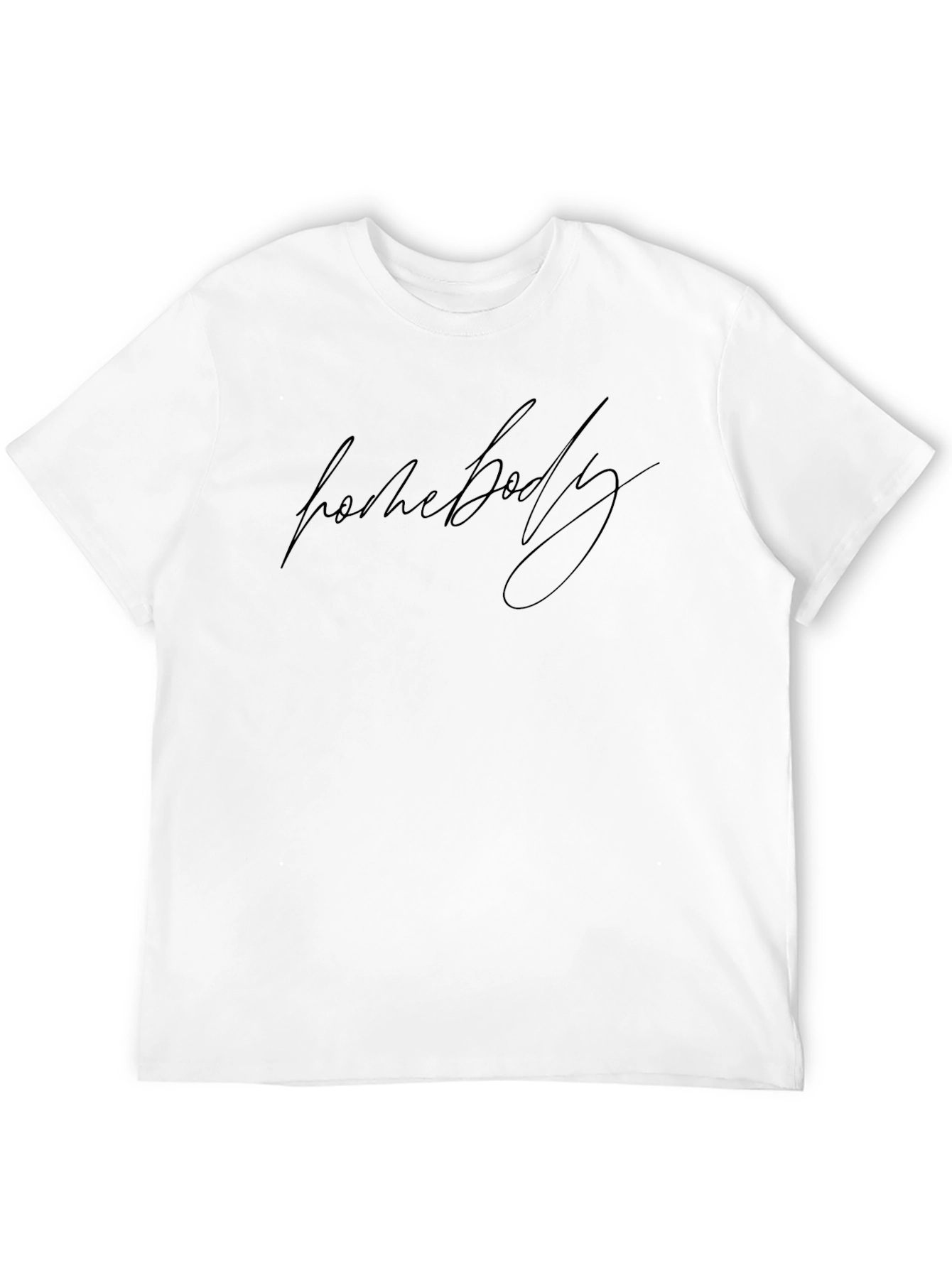 Homebody Black Graphic Tee