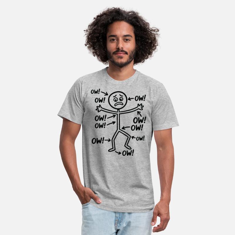 Ow Ow Ow Funny Chronic Pain Awareness Tee
