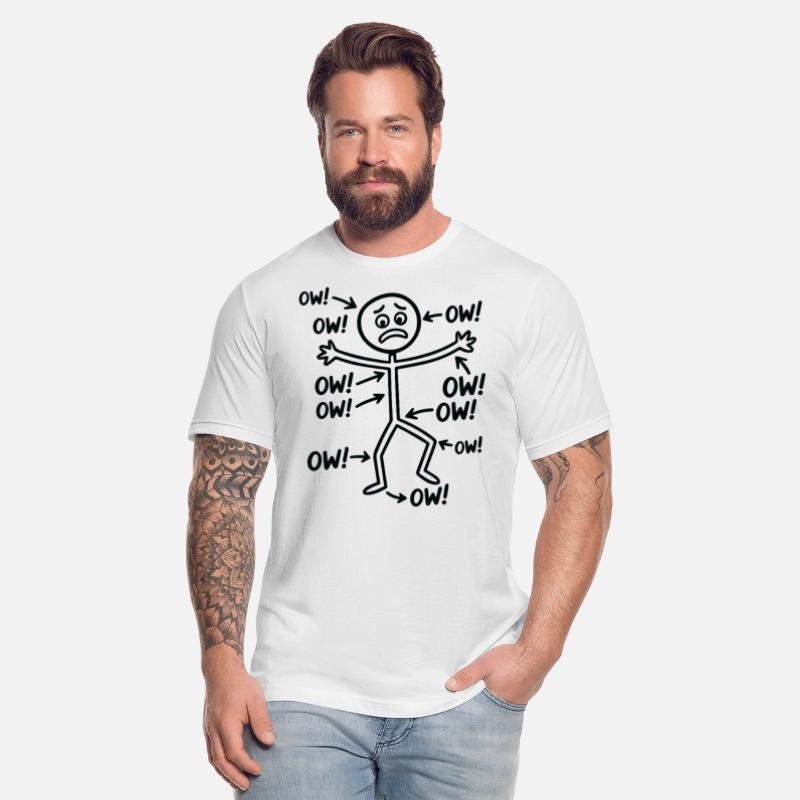 Ow Ow Ow Funny Chronic Pain Awareness Tee