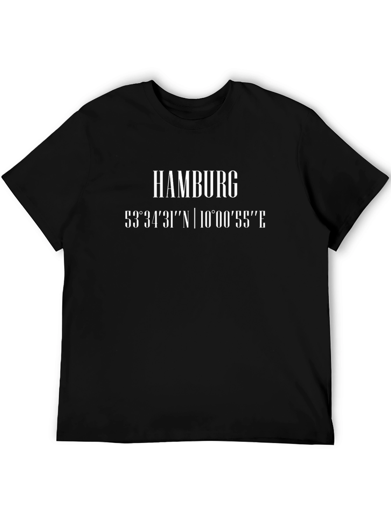 Hamburg Coordinates T-Shirt - City Pride
