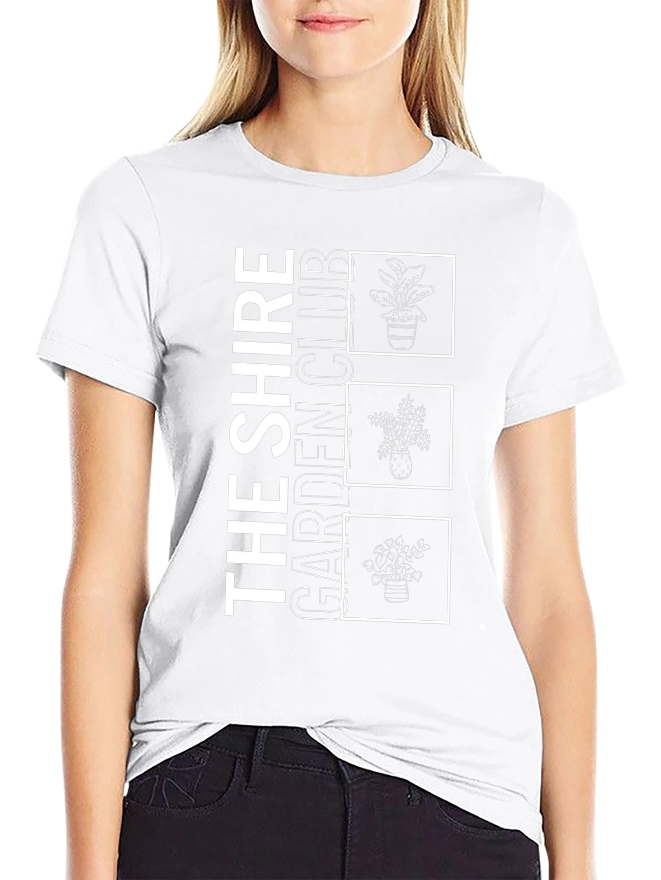 Shire Garden Club Black Graphic T-Shirt