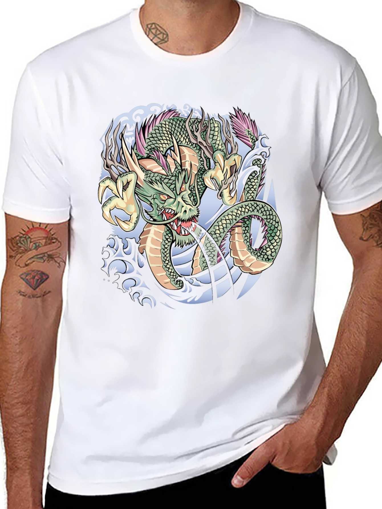Dragon Basketball Graphic Tee