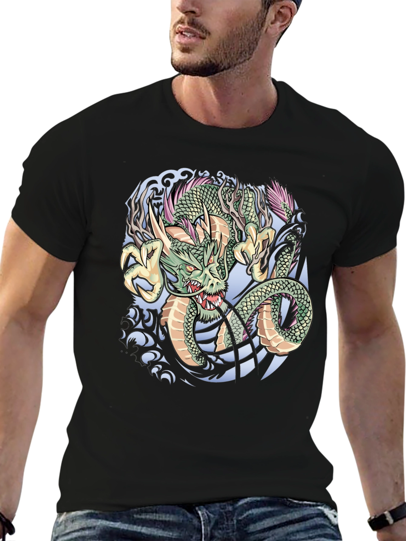 Dragon Basketball Graphic Tee