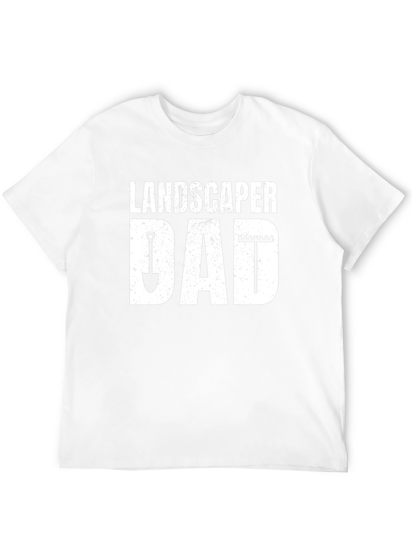 Landscaper Dad T-Shirt - Black Graphic Tee