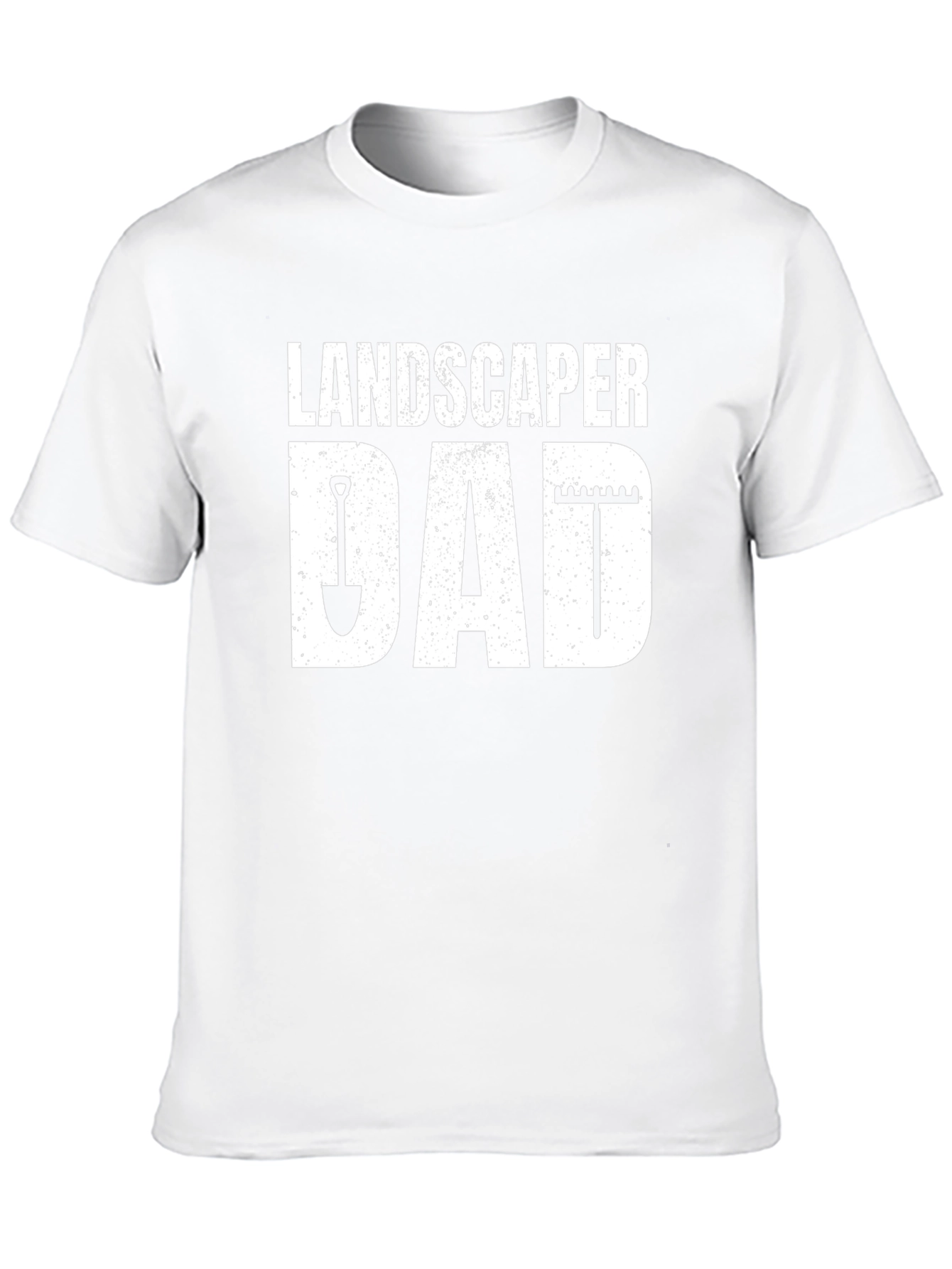 Landscaper Dad T-Shirt - Black Graphic Tee