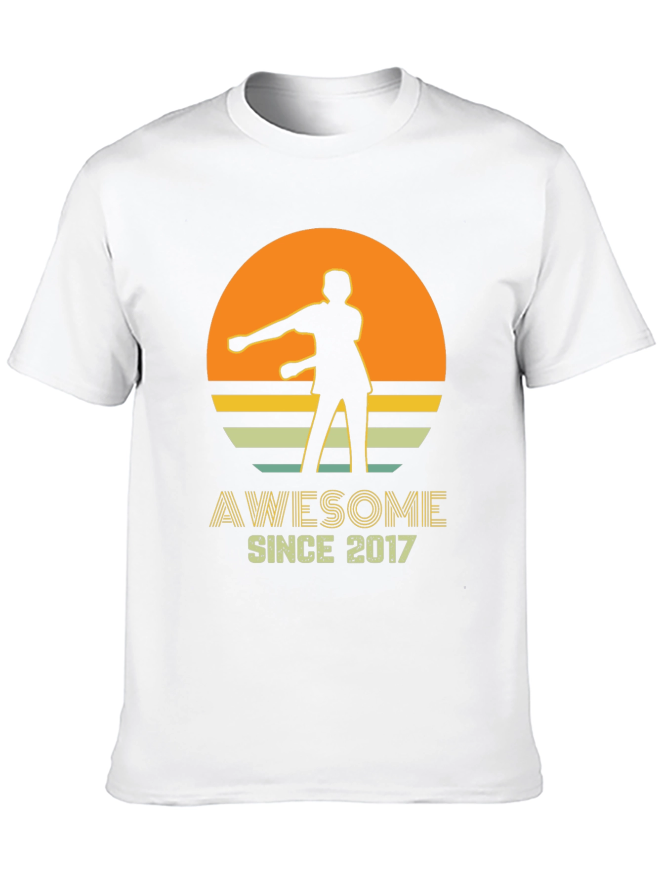 Awesome Since 2017 Graphic T-Shirt