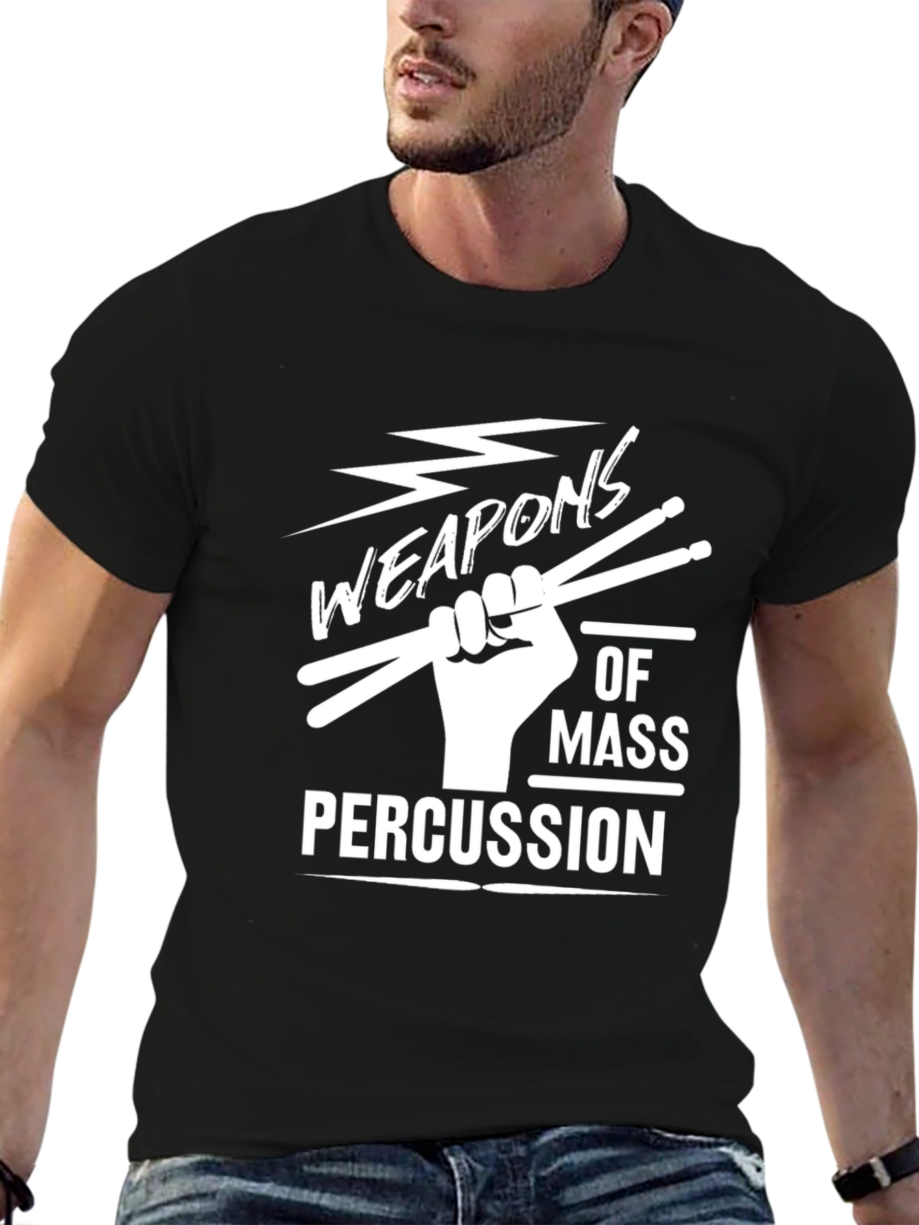 Weapons of Mass Percussion Black T-Shirt