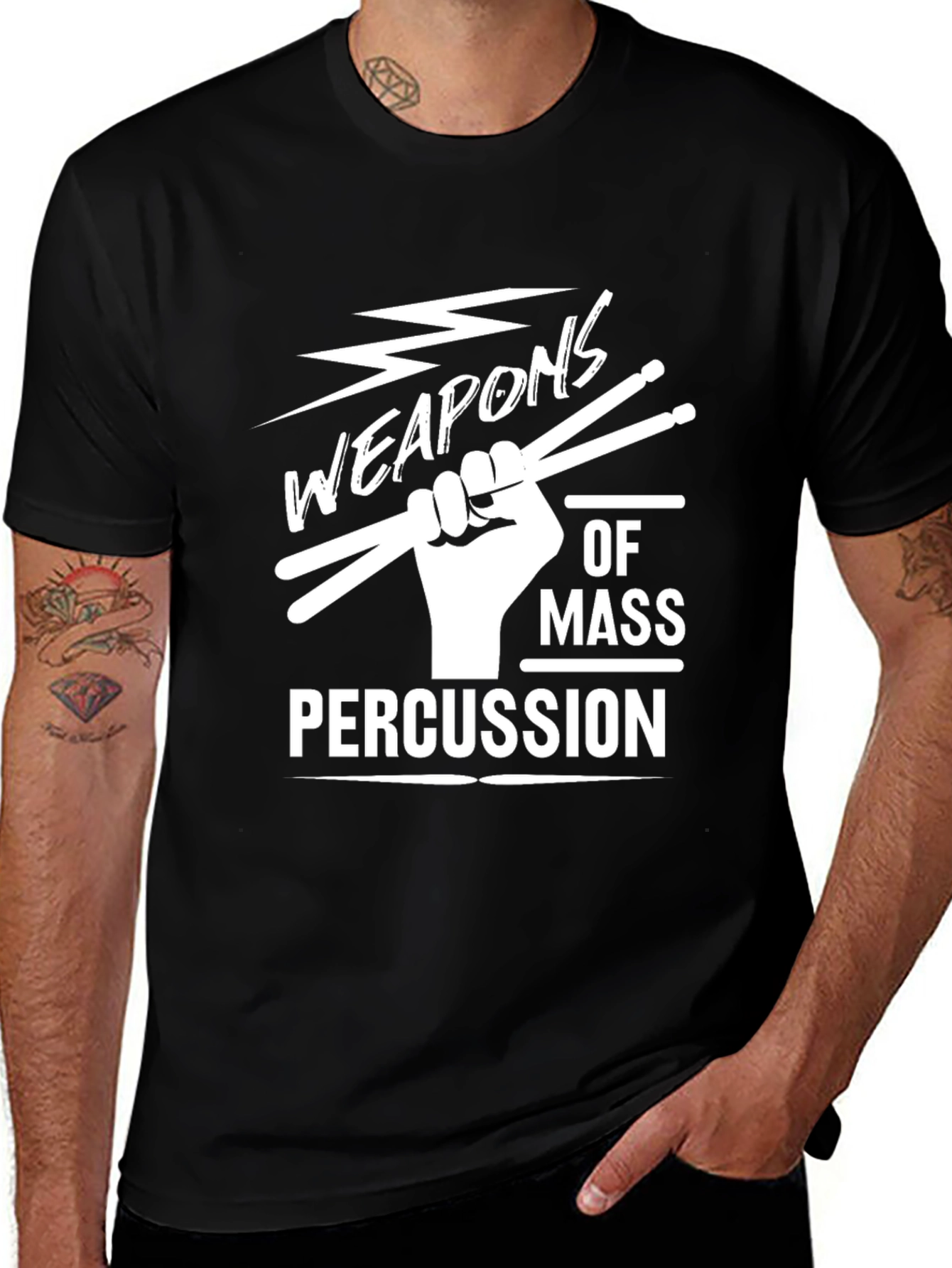 Weapons of Mass Percussion Black T-Shirt