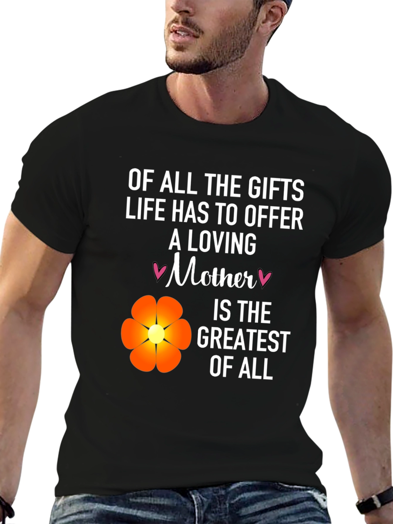 Loving Mother Graphic T-Shirt - Perfect Gift!