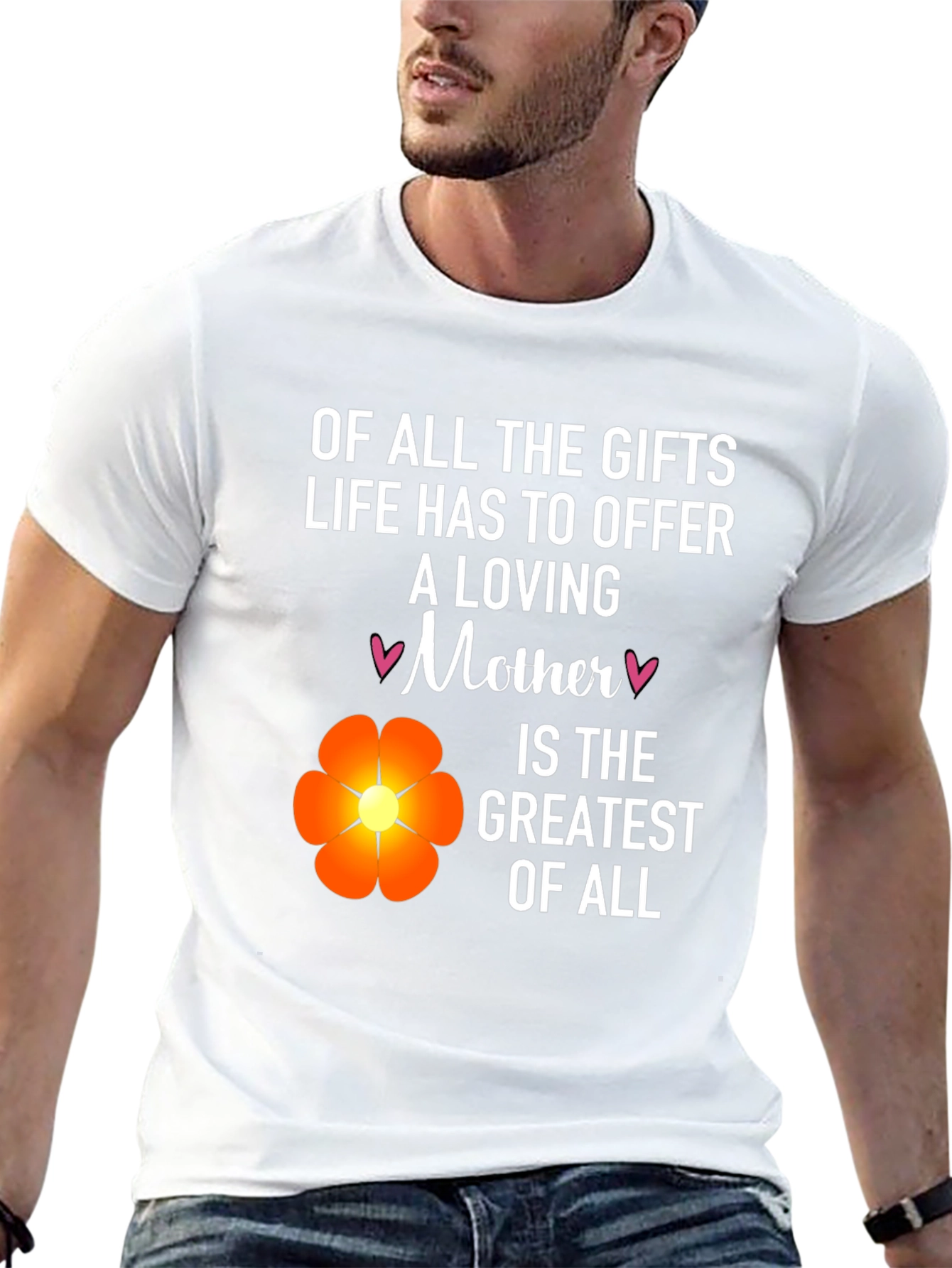 Loving Mother Graphic T-Shirt - Perfect Gift!