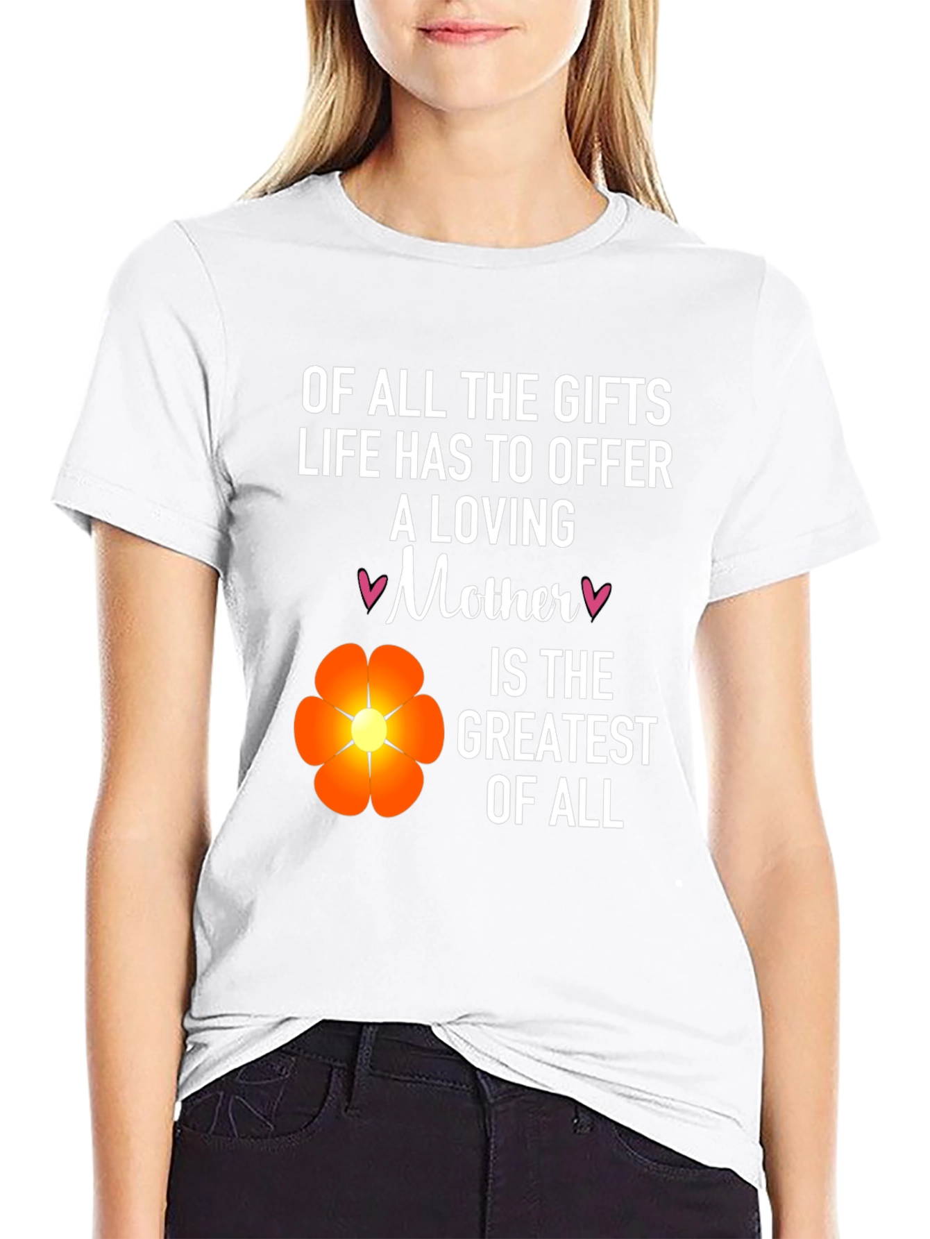 Loving Mother Graphic T-Shirt - Perfect Gift!
