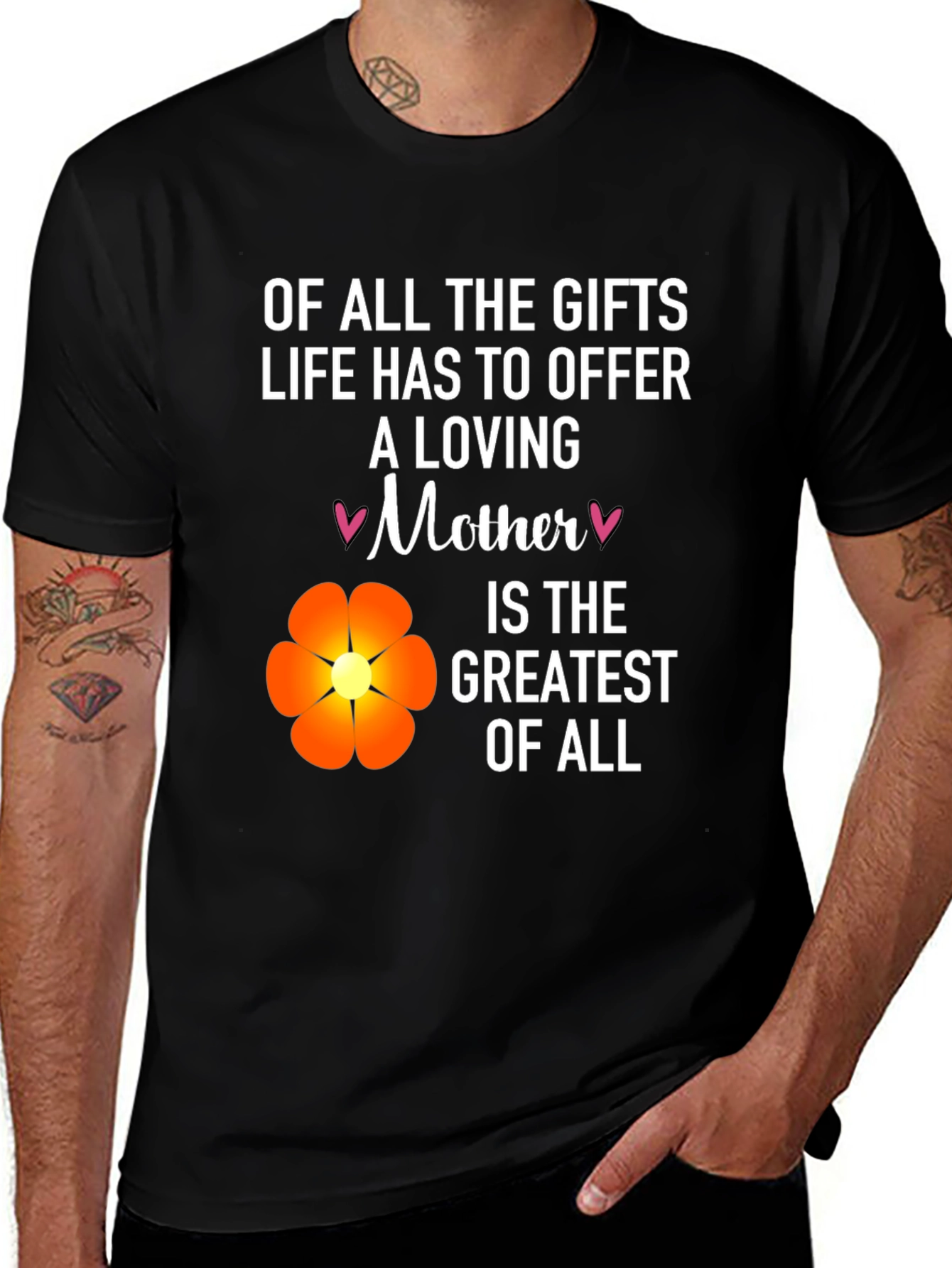 Loving Mother Graphic T-Shirt - Perfect Gift!