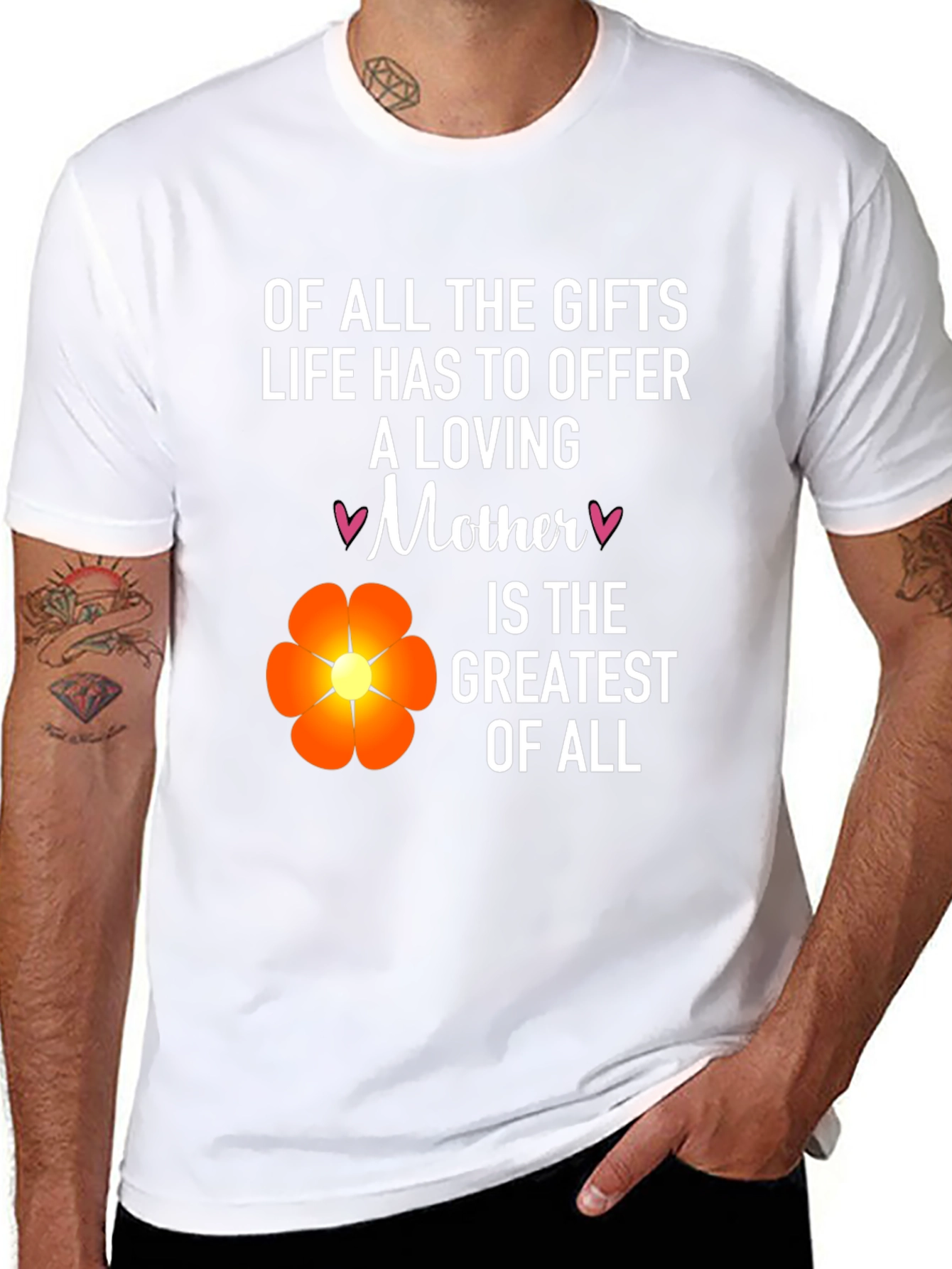 Loving Mother Graphic T-Shirt - Perfect Gift!