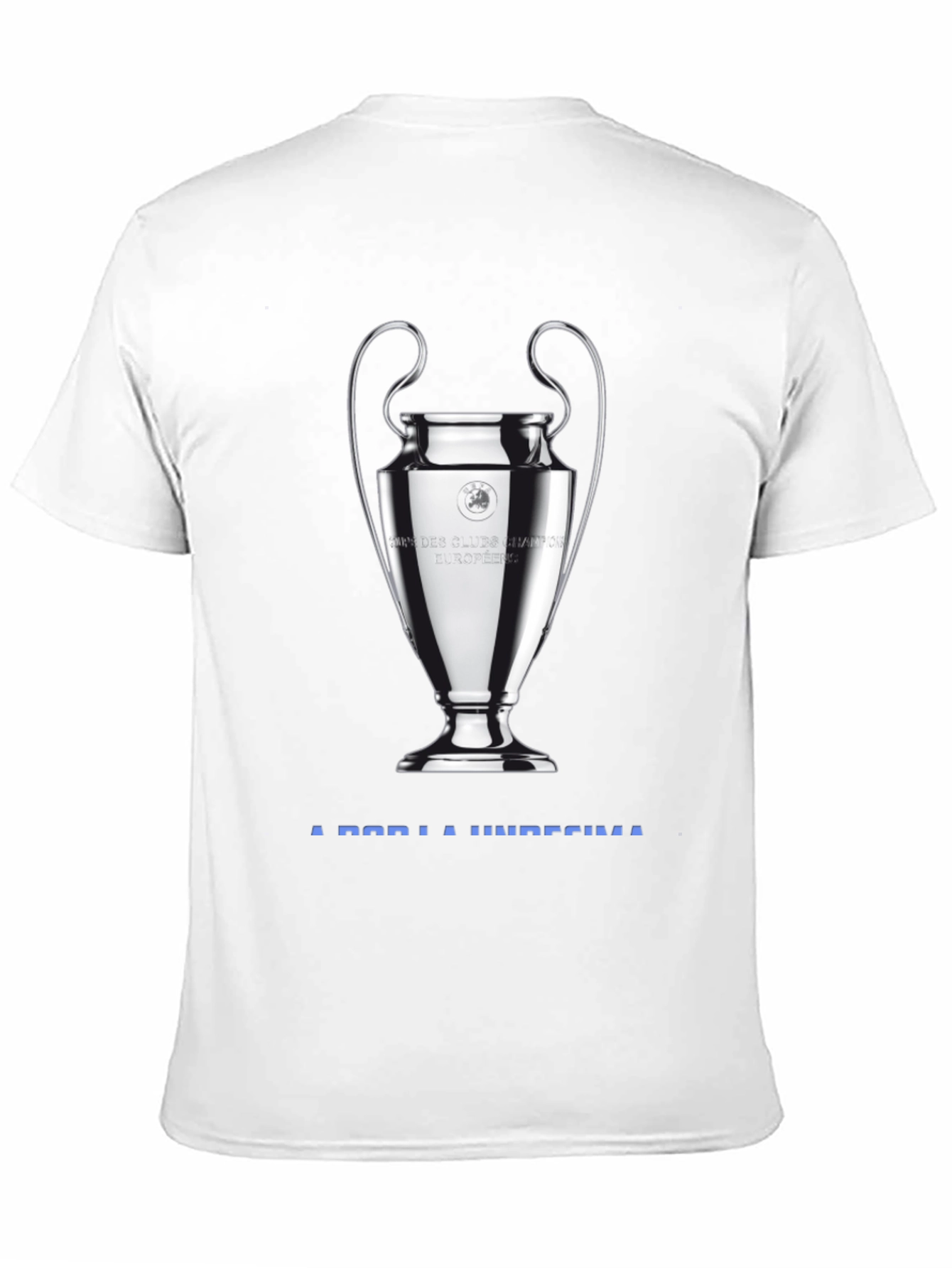 Champions League Trophy Graphic Black T-Shirt
