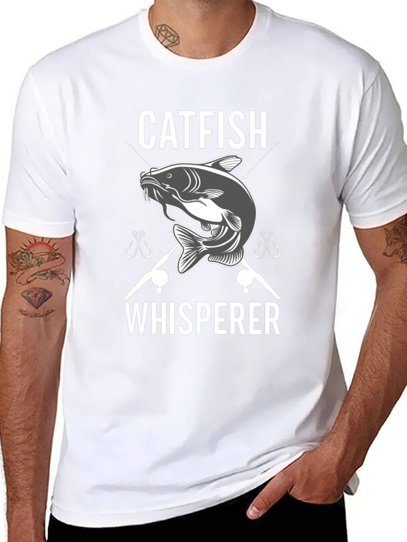 Catfish Whisperer Graphic T-Shirt