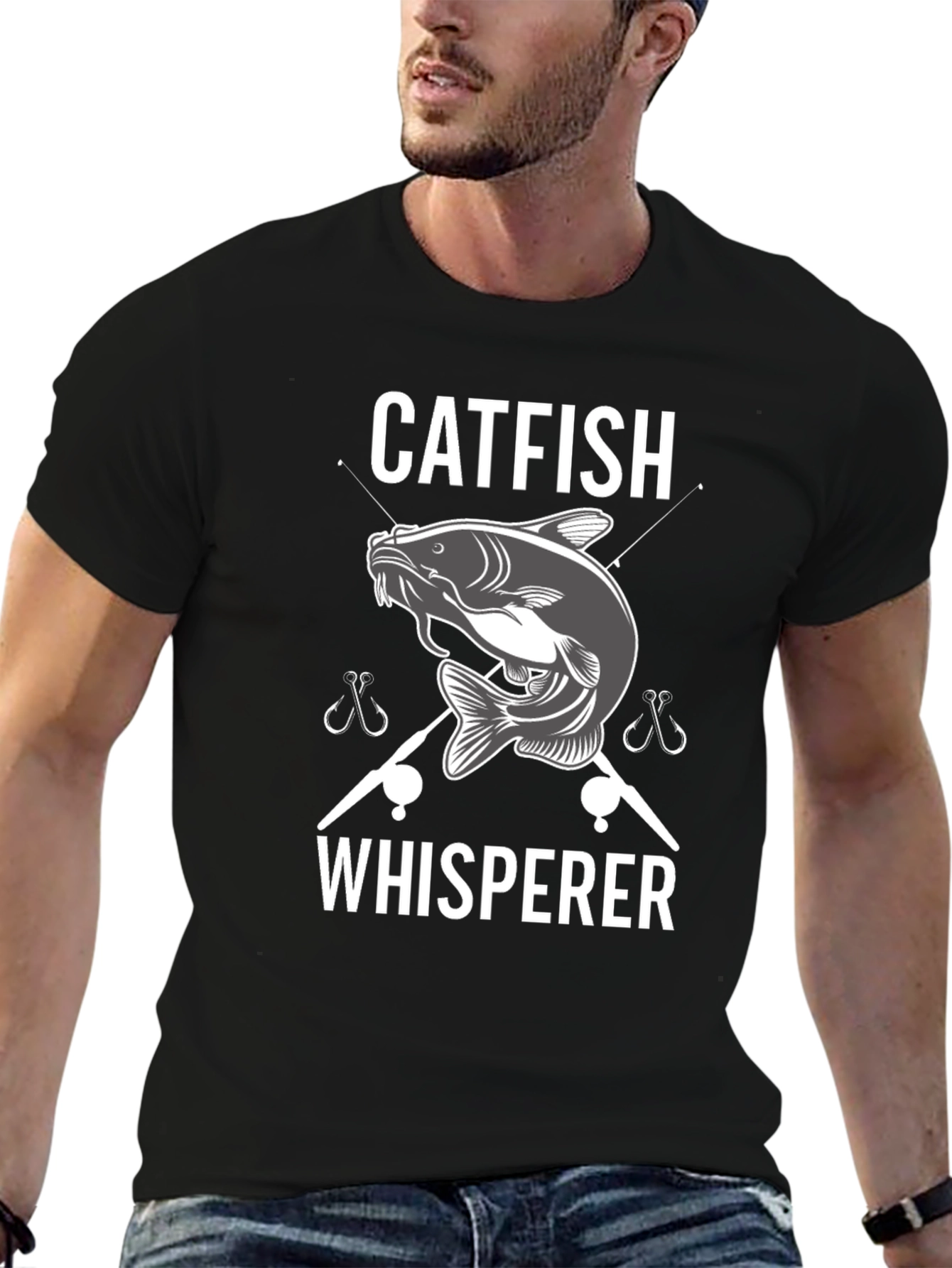 Catfish Whisperer Graphic T-Shirt