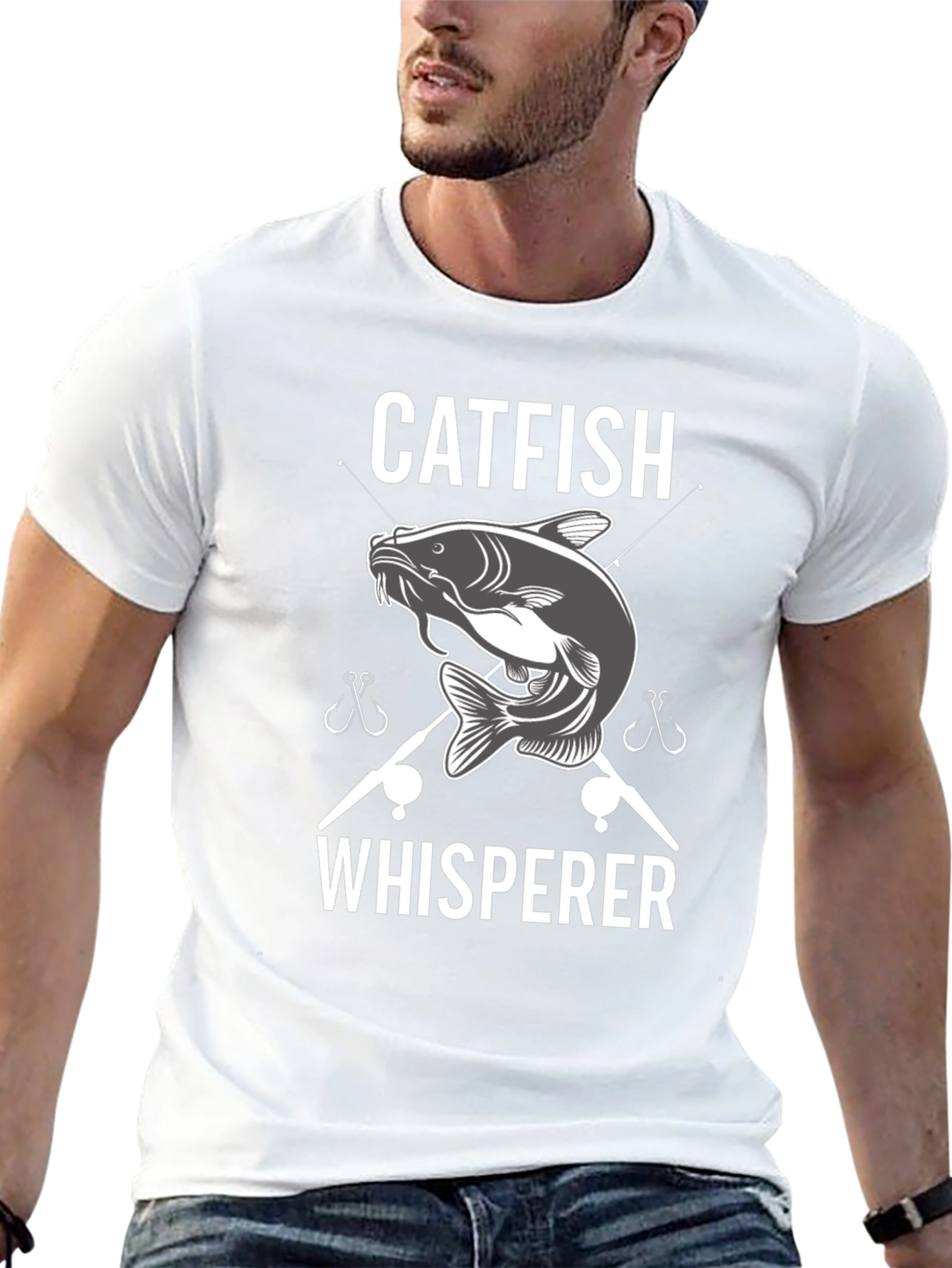Catfish Whisperer Graphic T-Shirt