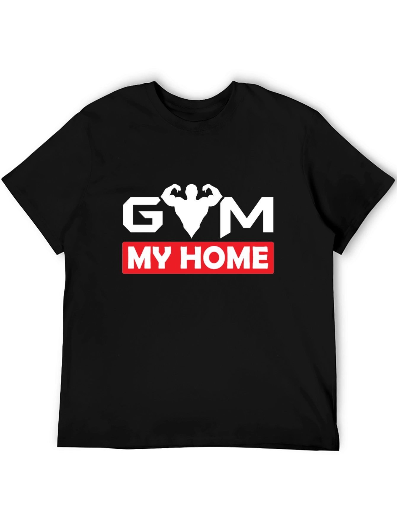 Gym My Home Black T-Shirt