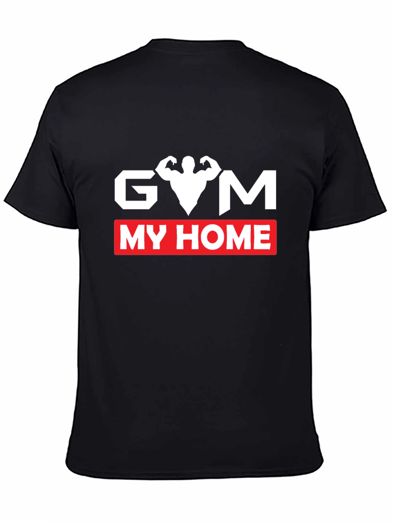 Gym My Home Black T-Shirt