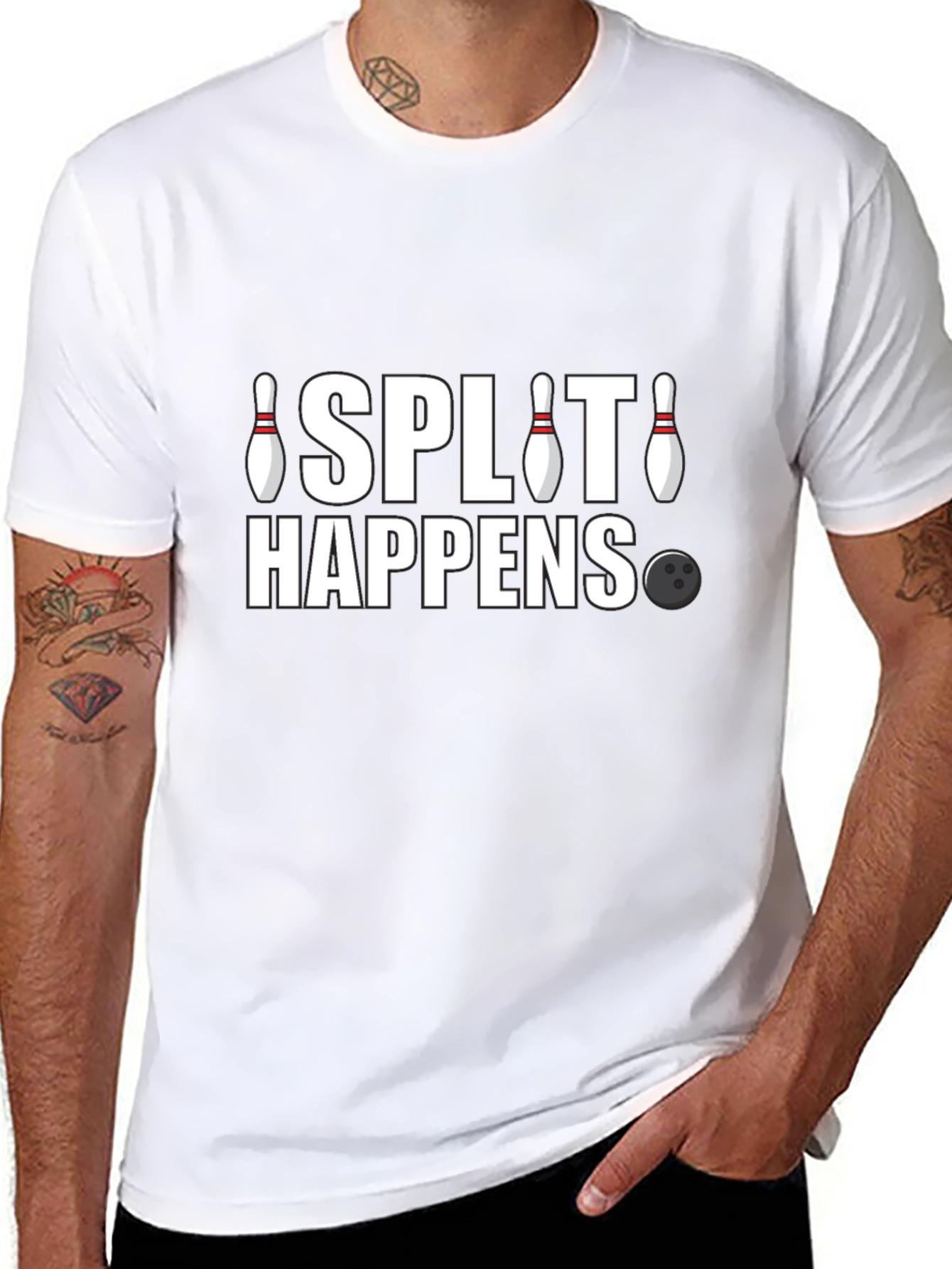 Split Happens Bowling T-Shirt