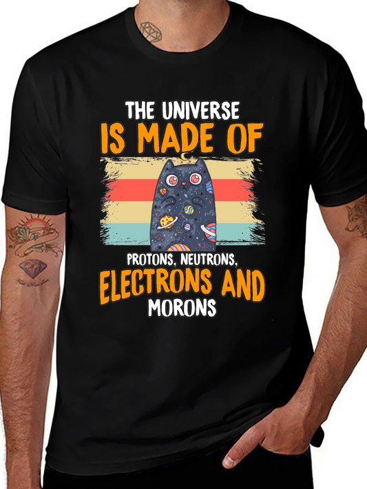 The Universe Cat T-Shirt - Funny Science Humor Tee