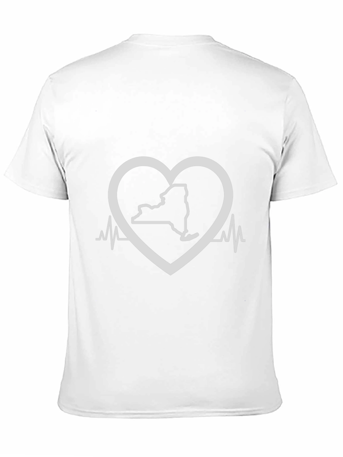 Love New York State Black T-Shirt