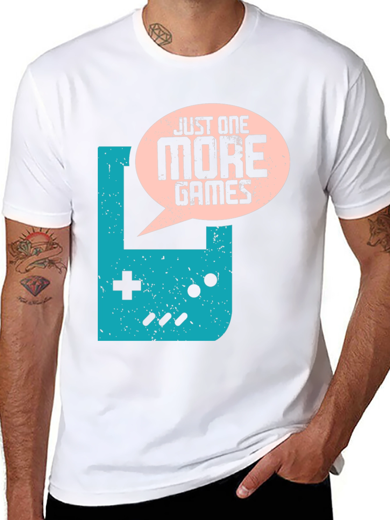 Just One More Game Console Tee
