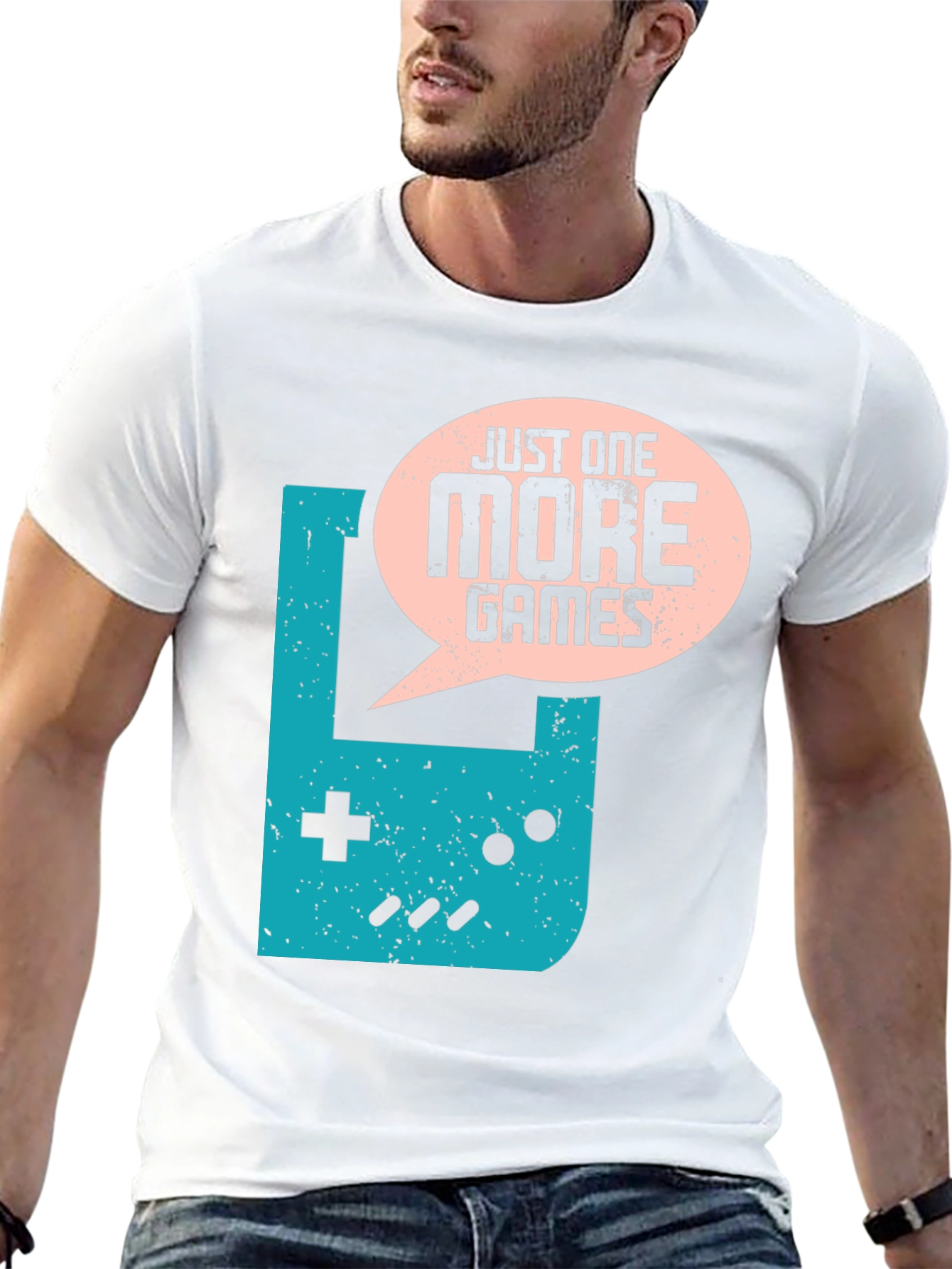 Just One More Game Console Tee