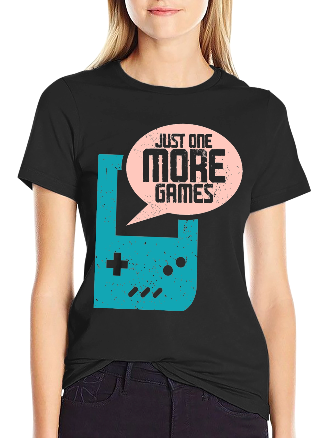 Just One More Game Console Tee