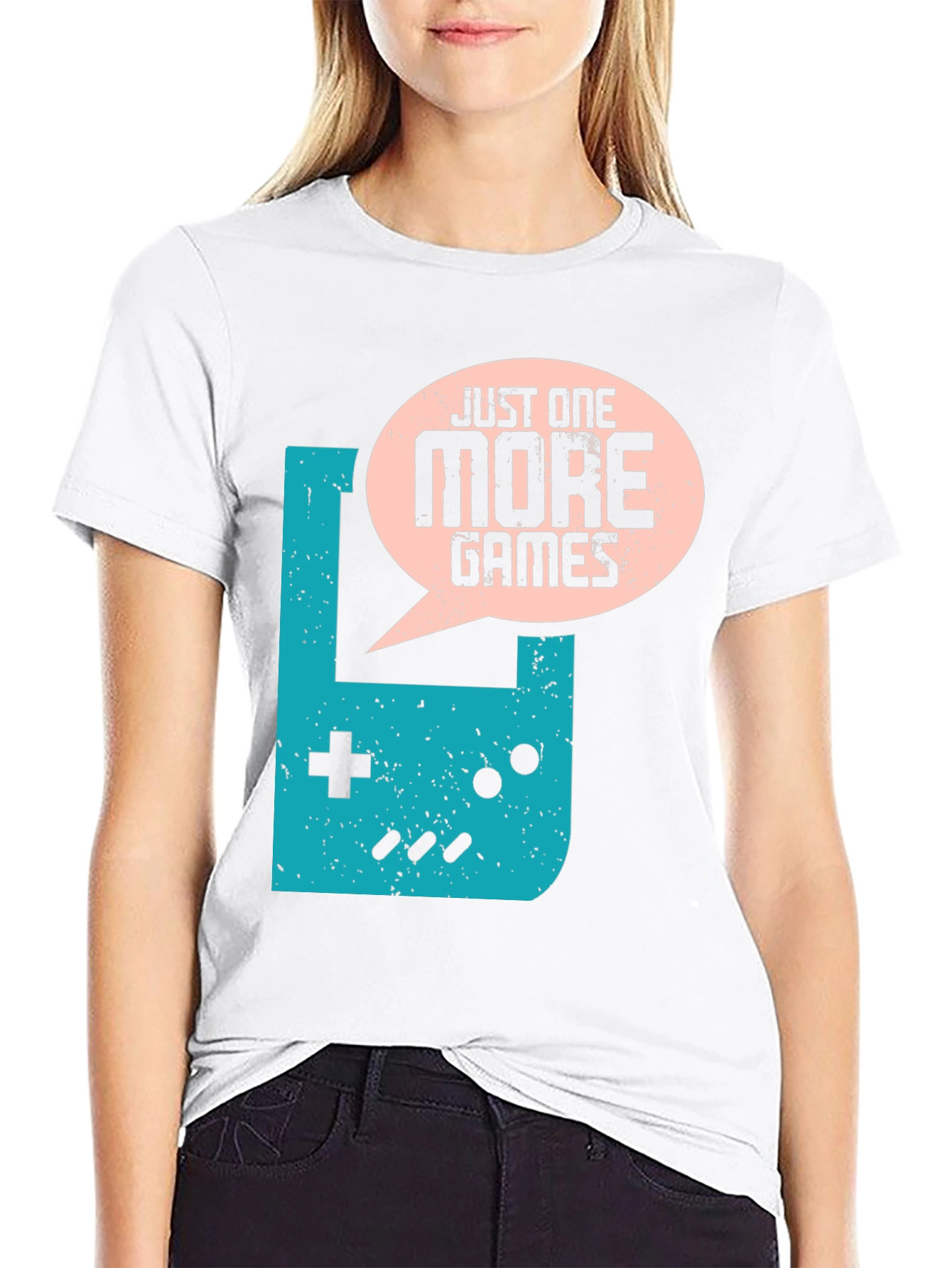 Just One More Game Console Tee