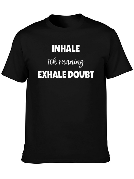 Inhale Exhale 10k Running T-Shirt - Black