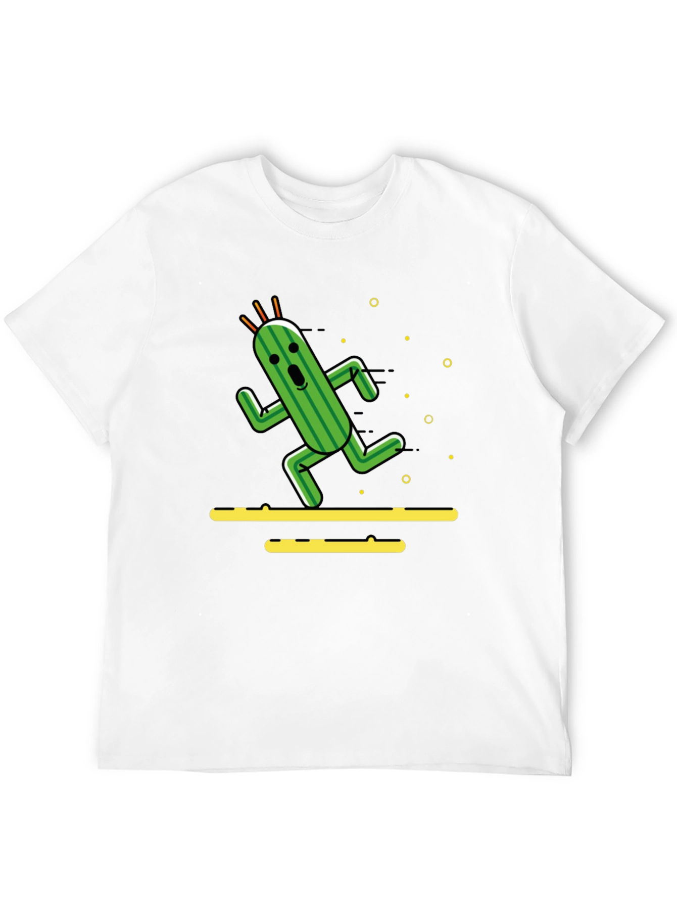 Running Cactus T-Shirt - Funny Graphic Tee