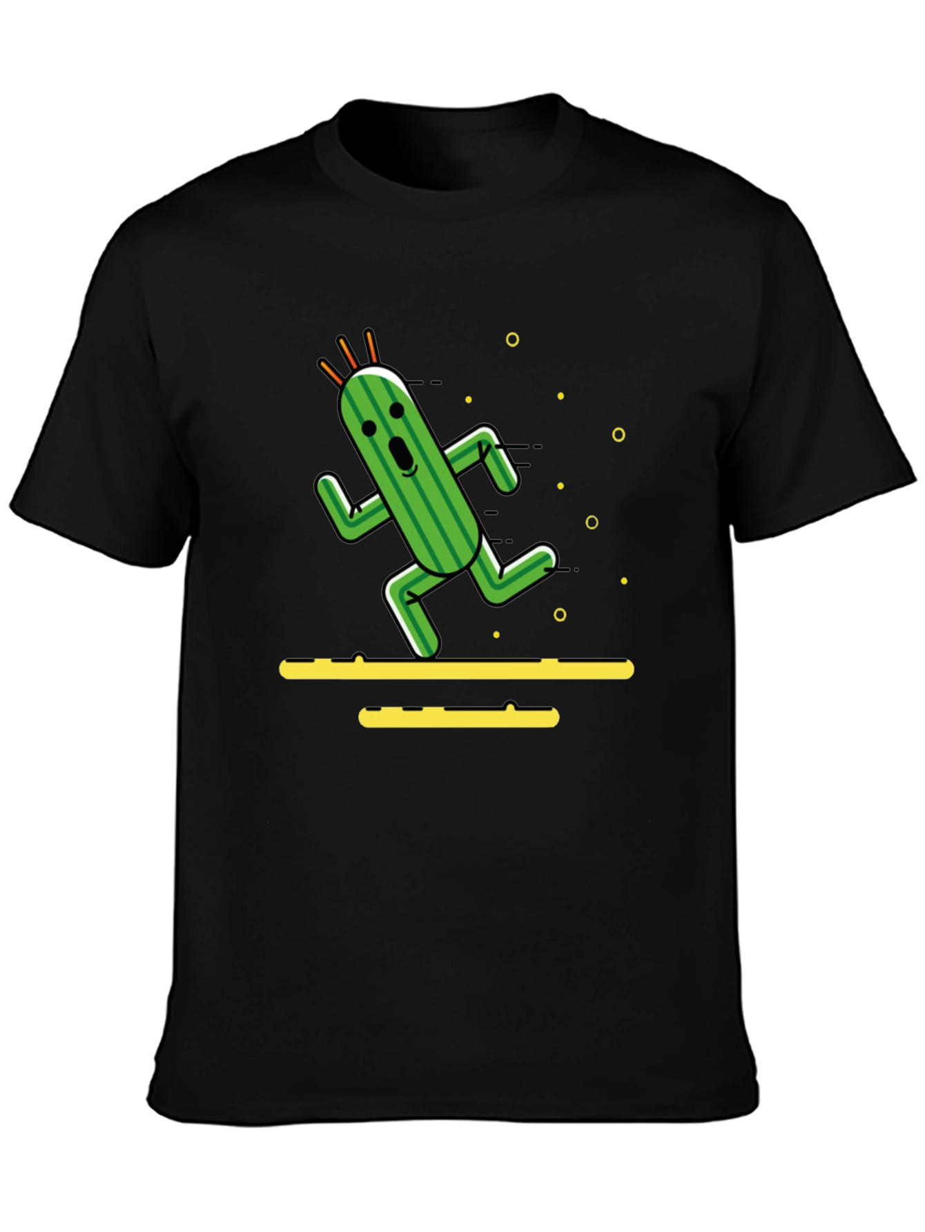 Running Cactus T-Shirt - Funny Graphic Tee