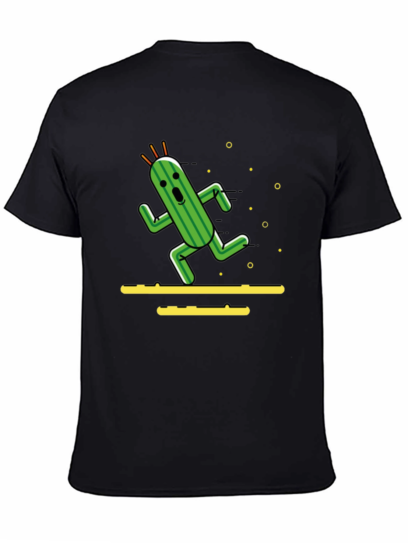 Running Cactus T-Shirt - Funny Graphic Tee