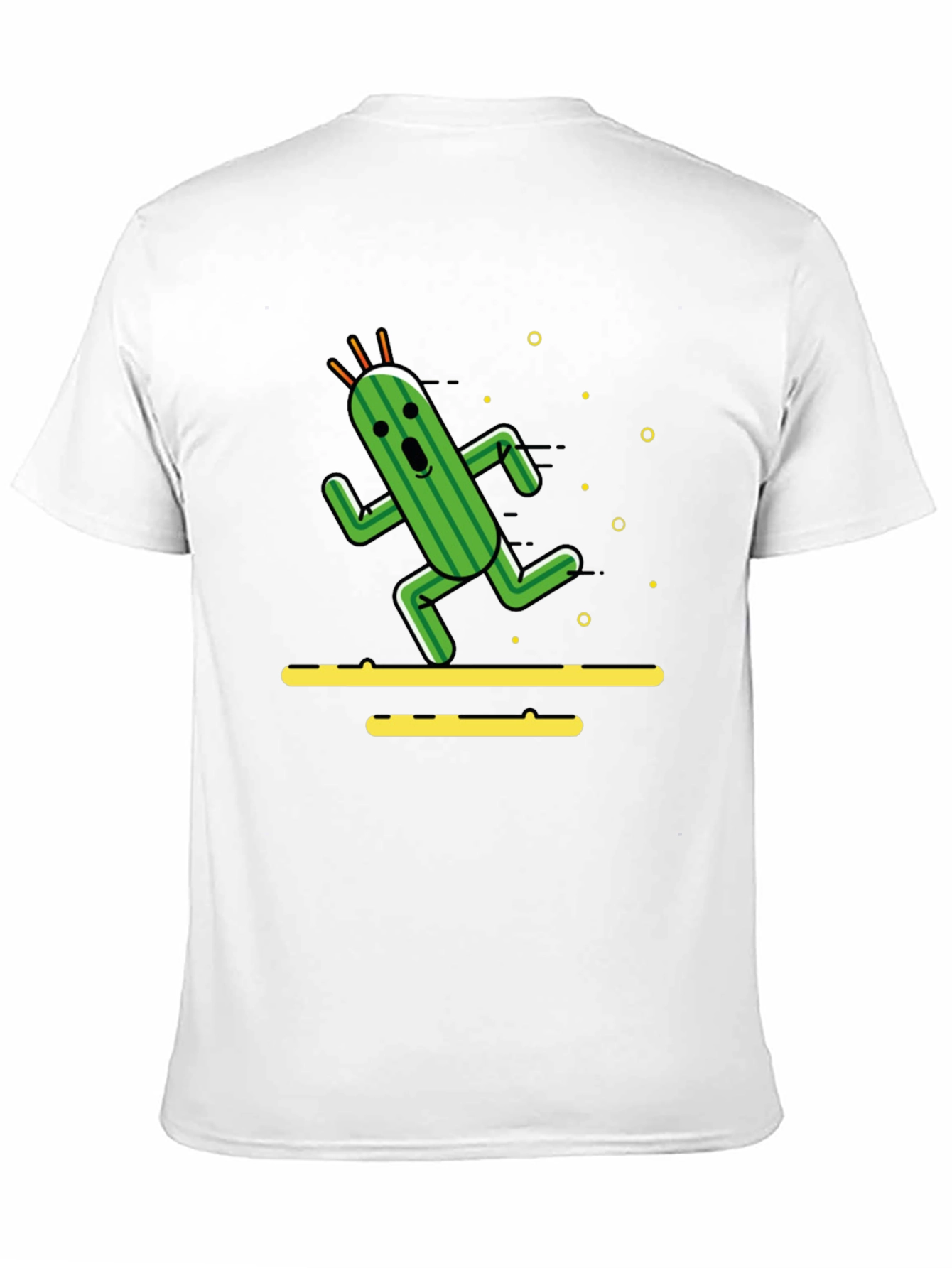 Running Cactus T-Shirt - Funny Graphic Tee