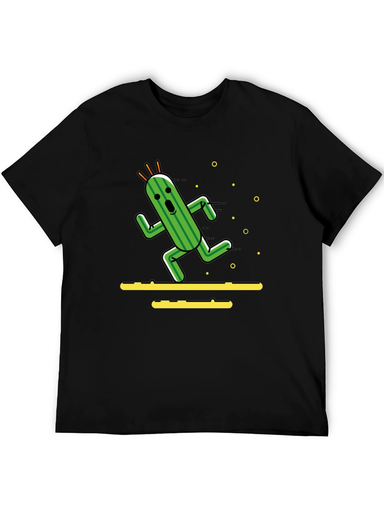 Running Cactus T-Shirt - Funny Graphic Tee