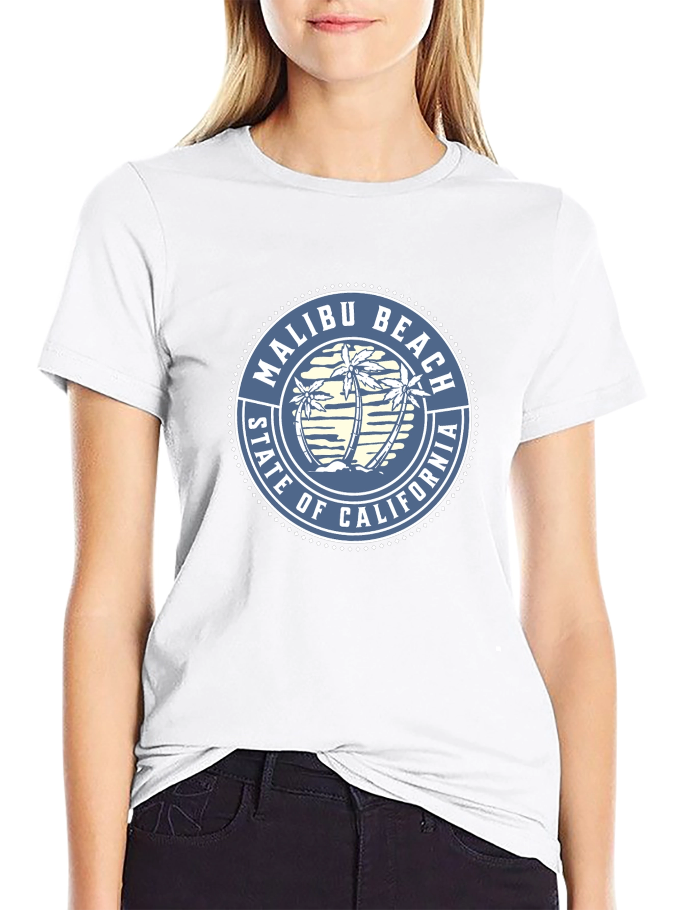 Malibu Beach California Graphic Tee