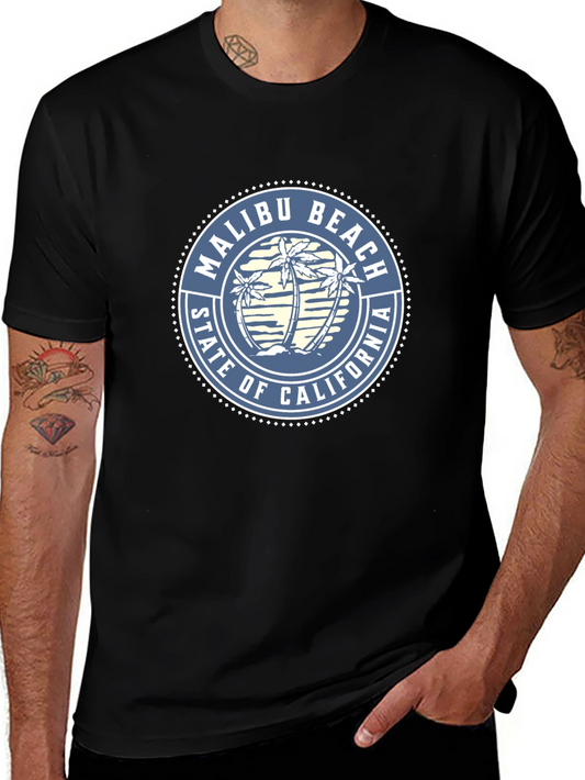 Malibu Beach California Graphic Tee