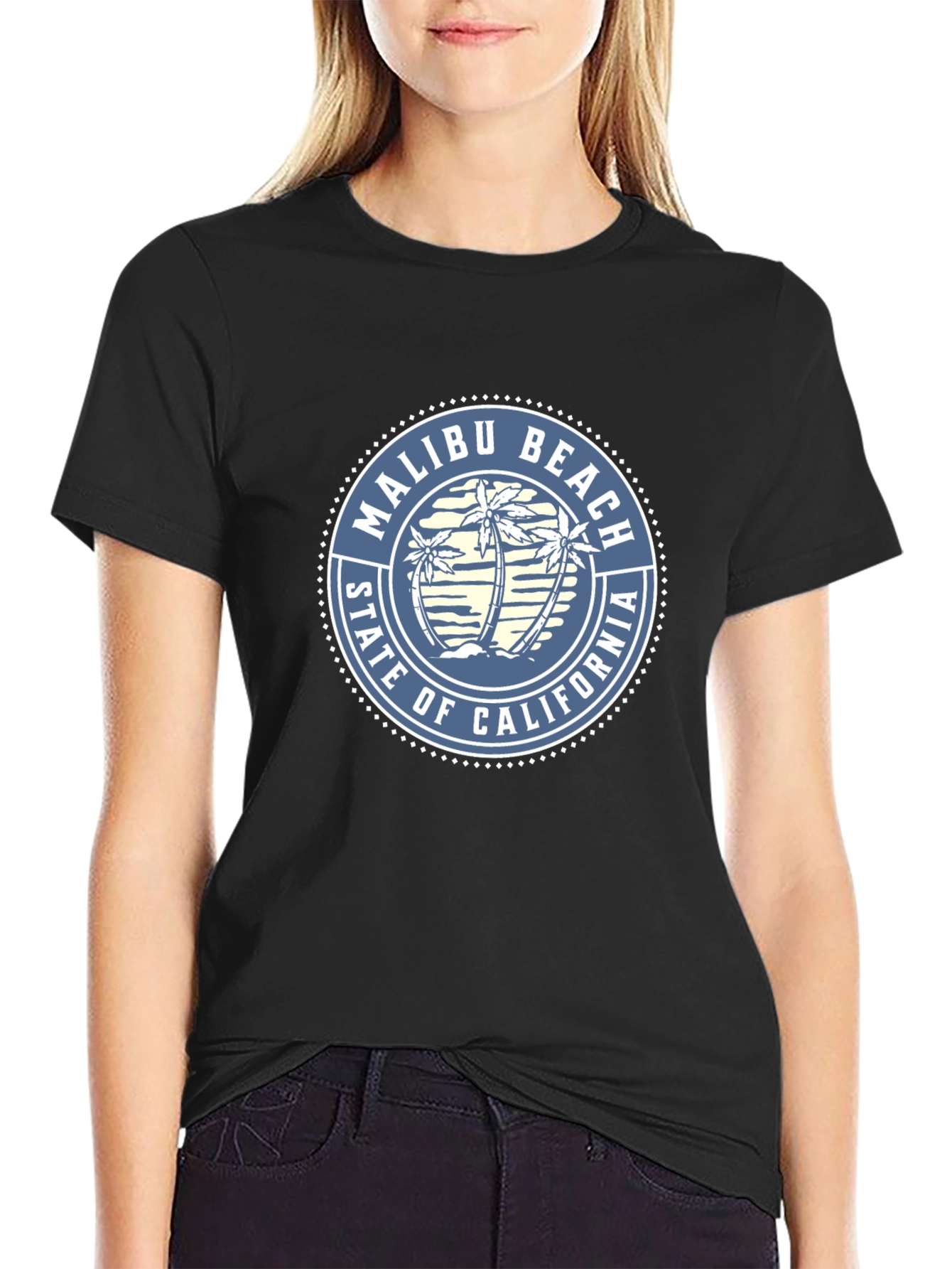 Malibu Beach California Graphic Tee