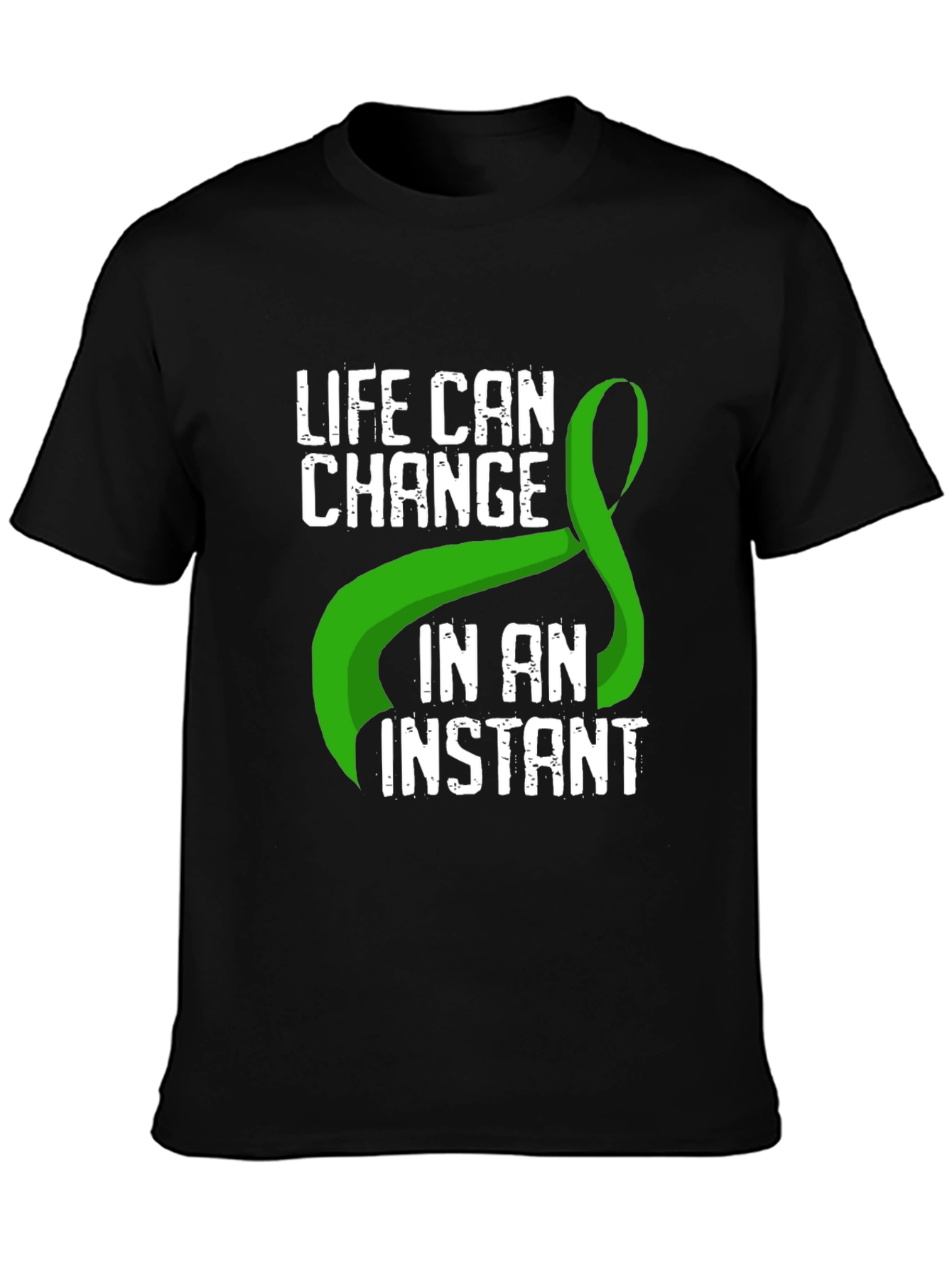 Life Can Change Green Ribbon T-Shirt