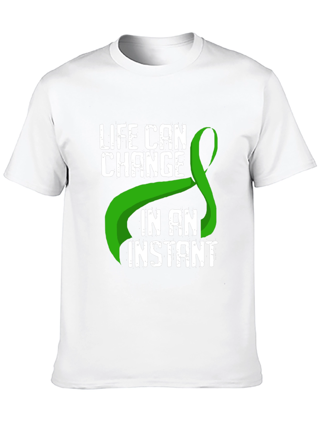 Life Can Change Green Ribbon T-Shirt
