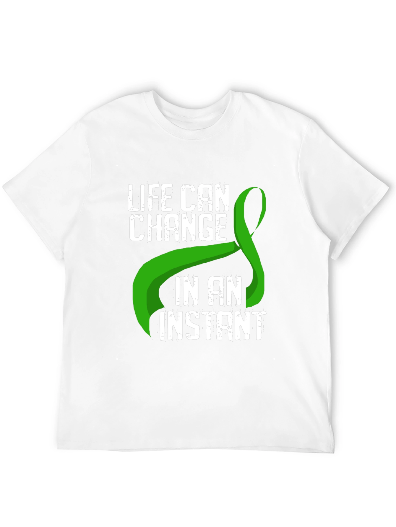 Life Can Change Green Ribbon T-Shirt