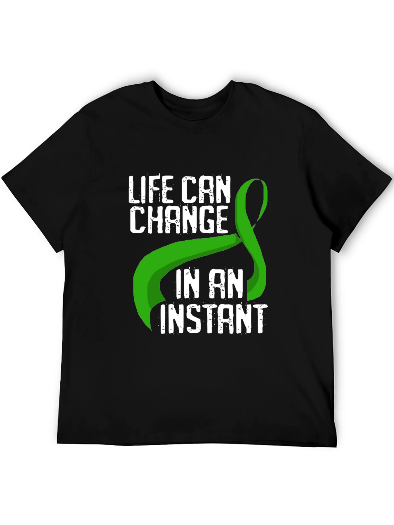 Life Can Change Green Ribbon T-Shirt