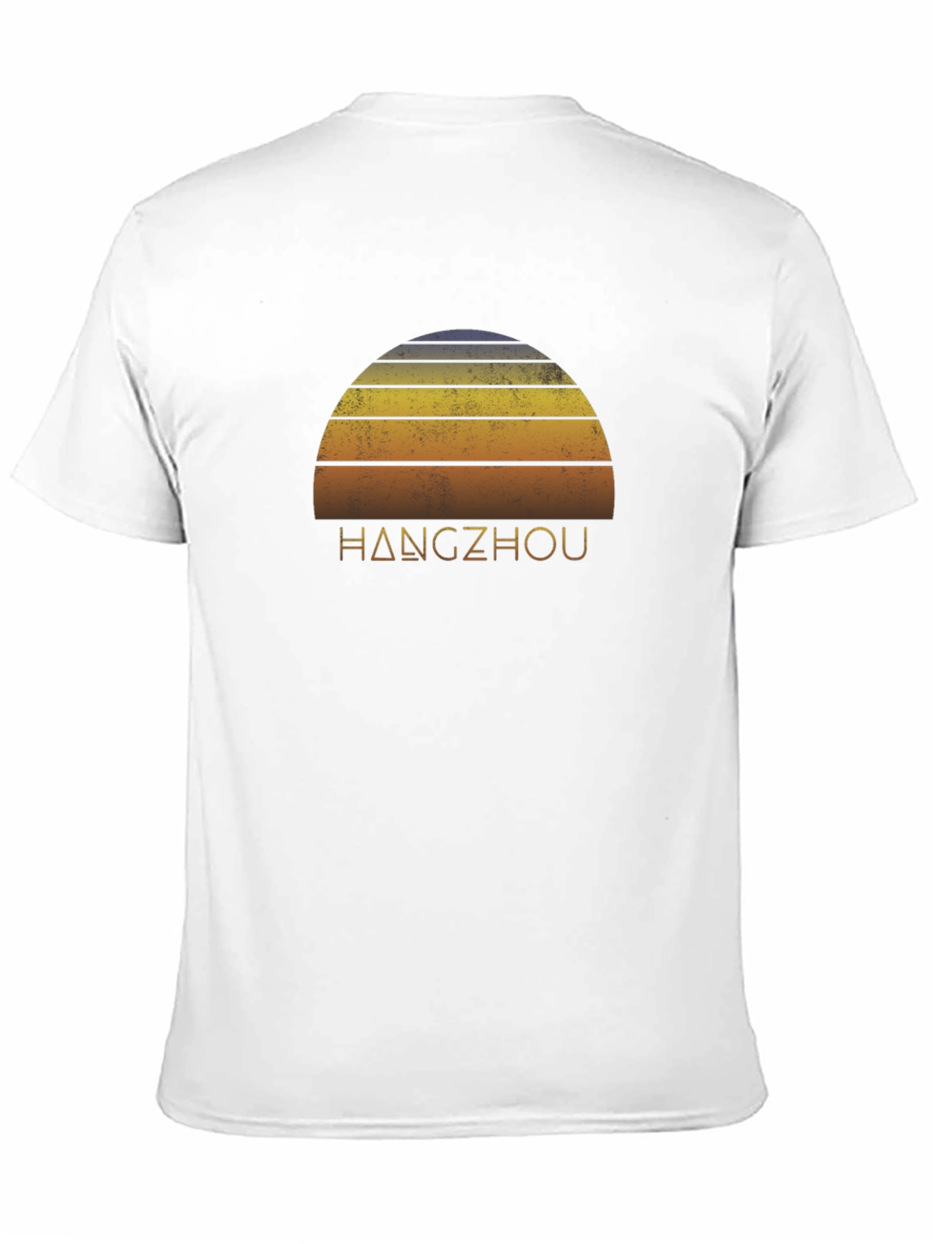 Hangzhou Retro Sunset Graphic Tee