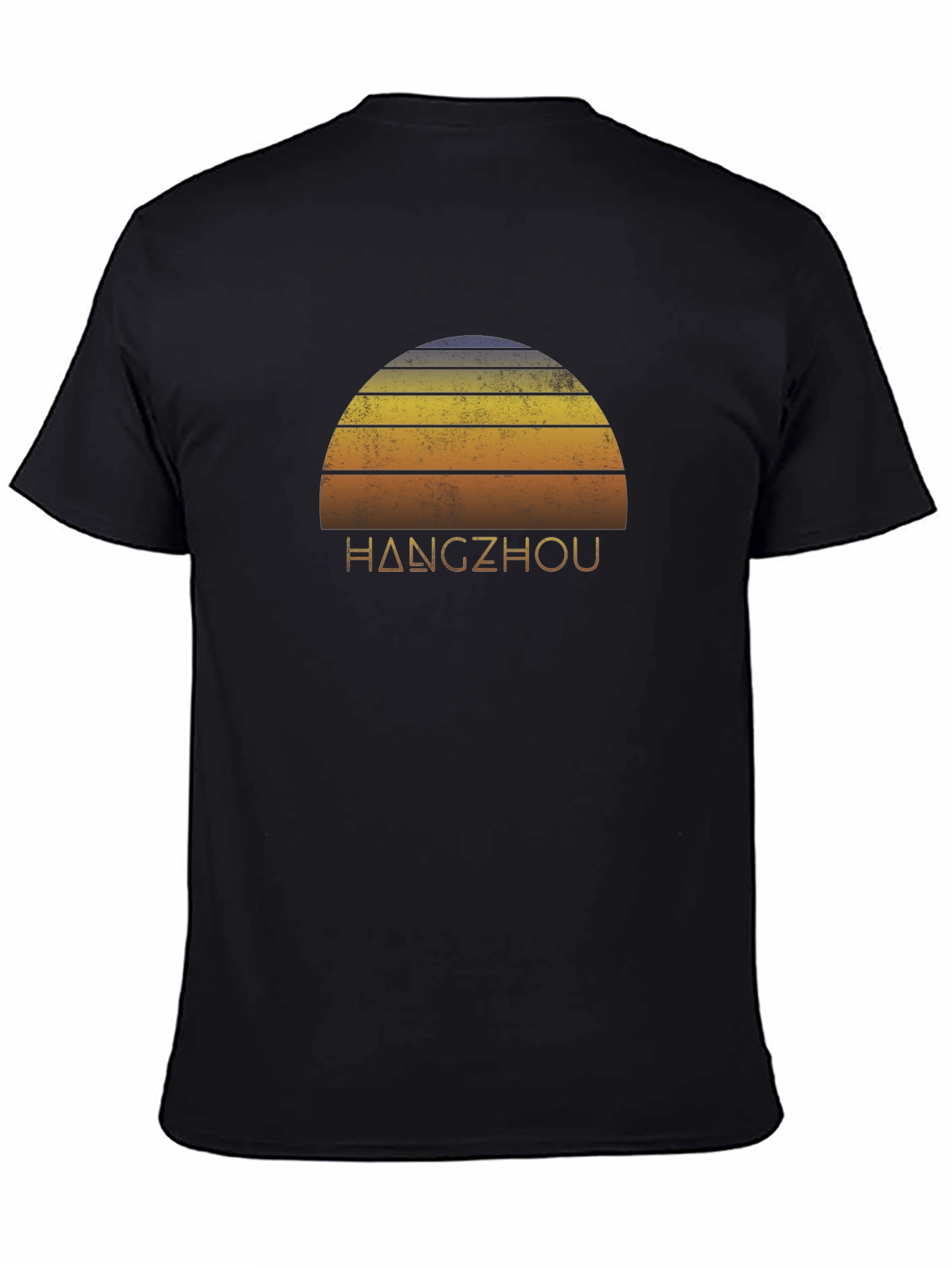 Hangzhou Retro Sunset Graphic Tee