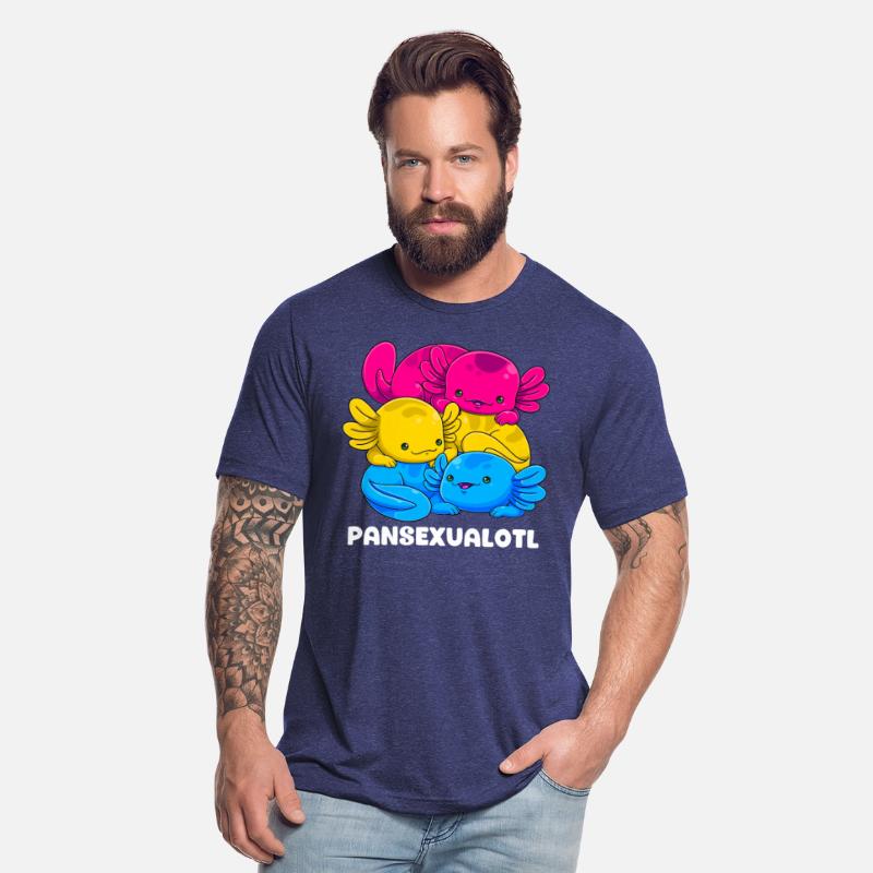 Pansexual Axolotl Pride Flag Pansexualotl LGBTQ Pr