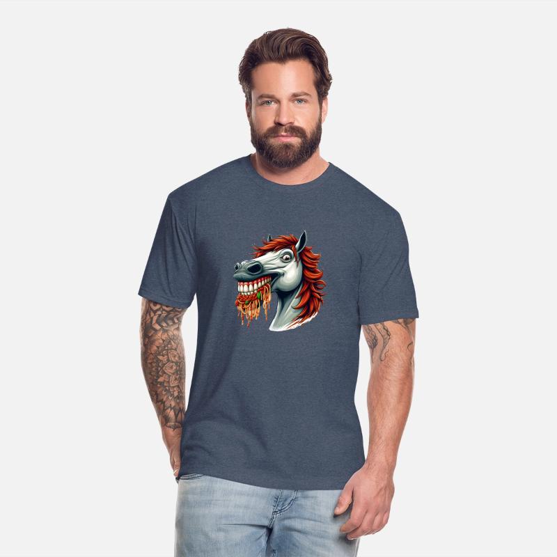 Pasta lover horse